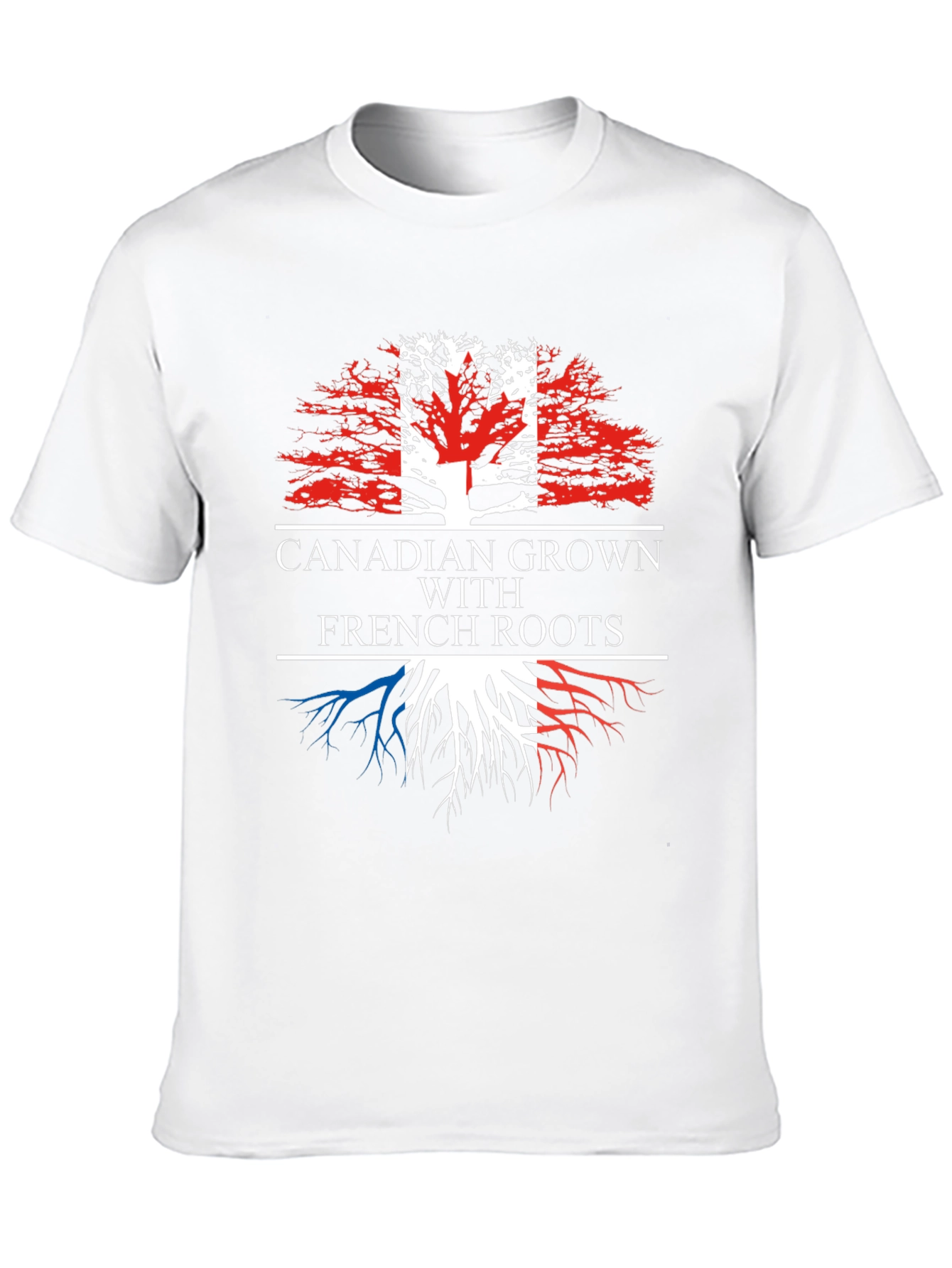 Canadian Grown French Roots Graphic Tee