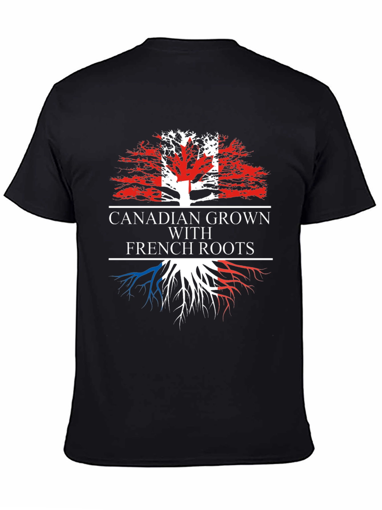 Canadian Grown French Roots Graphic Tee