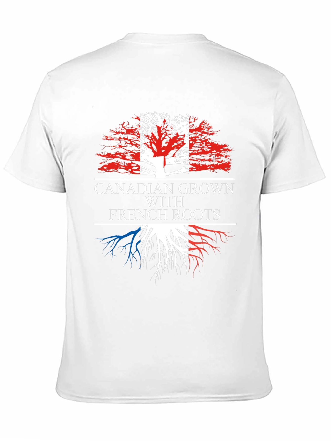Canadian Grown French Roots Graphic Tee