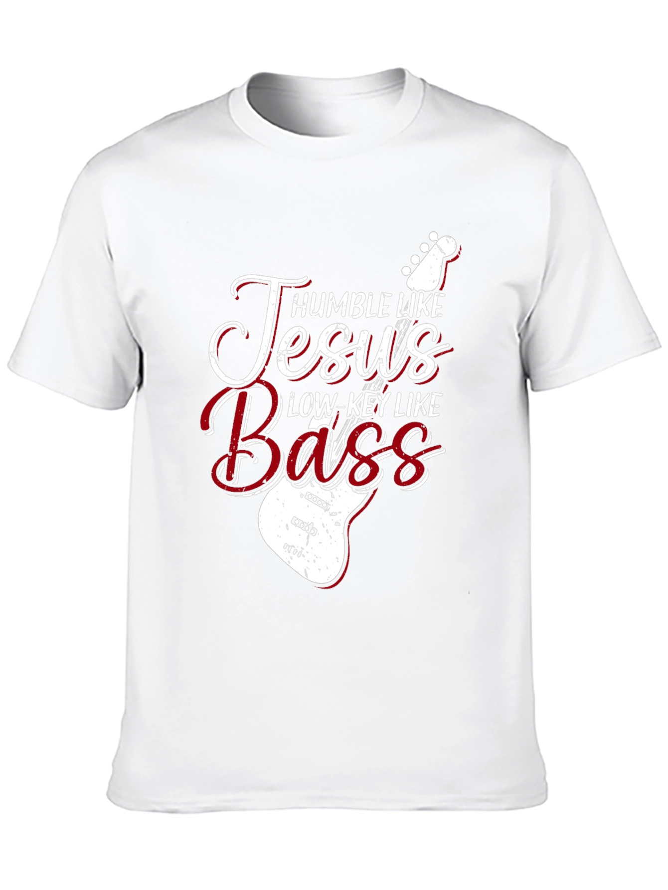 Humble Like Jesus Bass Guitar T-Shirt