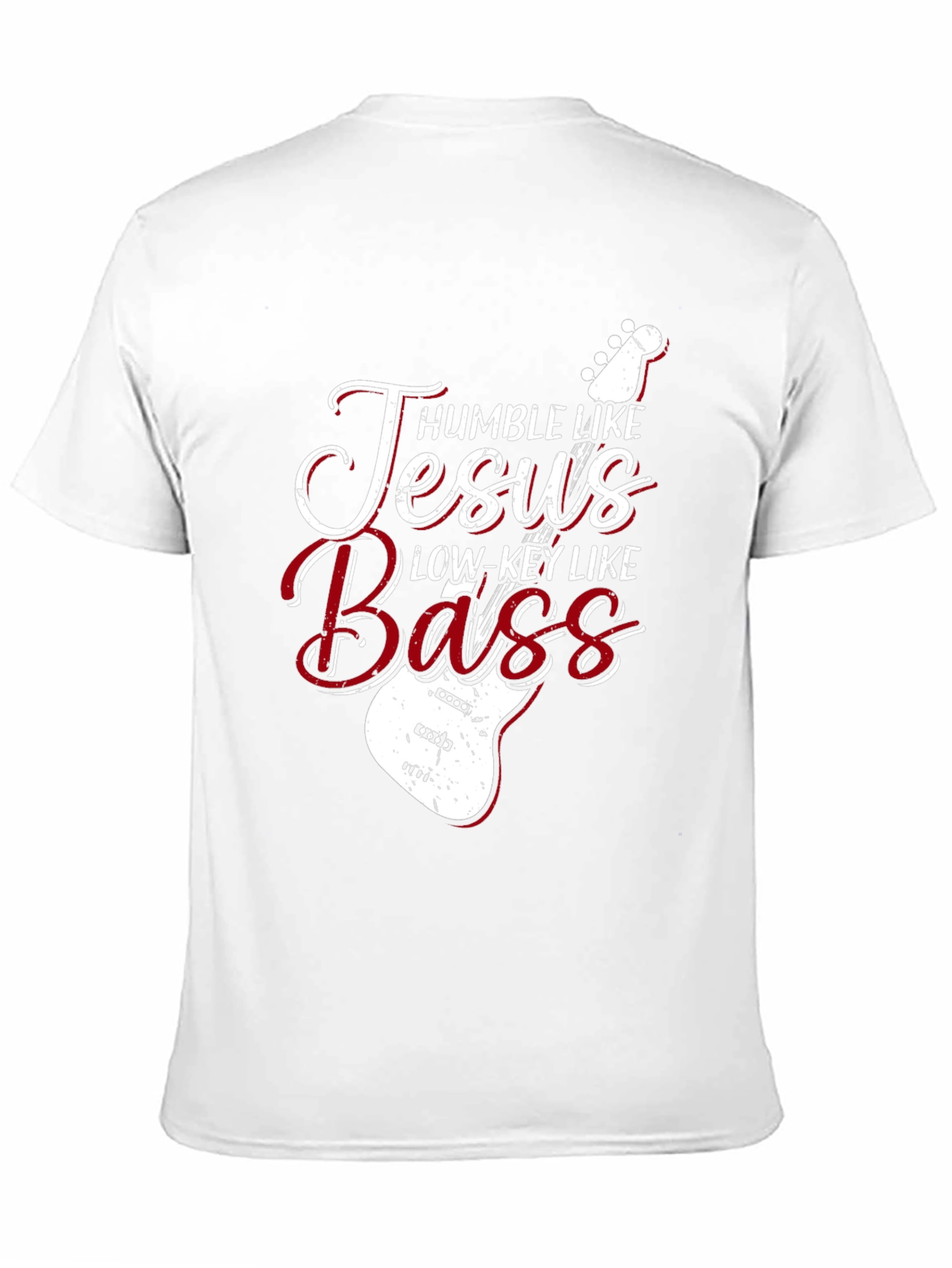 Humble Like Jesus Bass Guitar T-Shirt