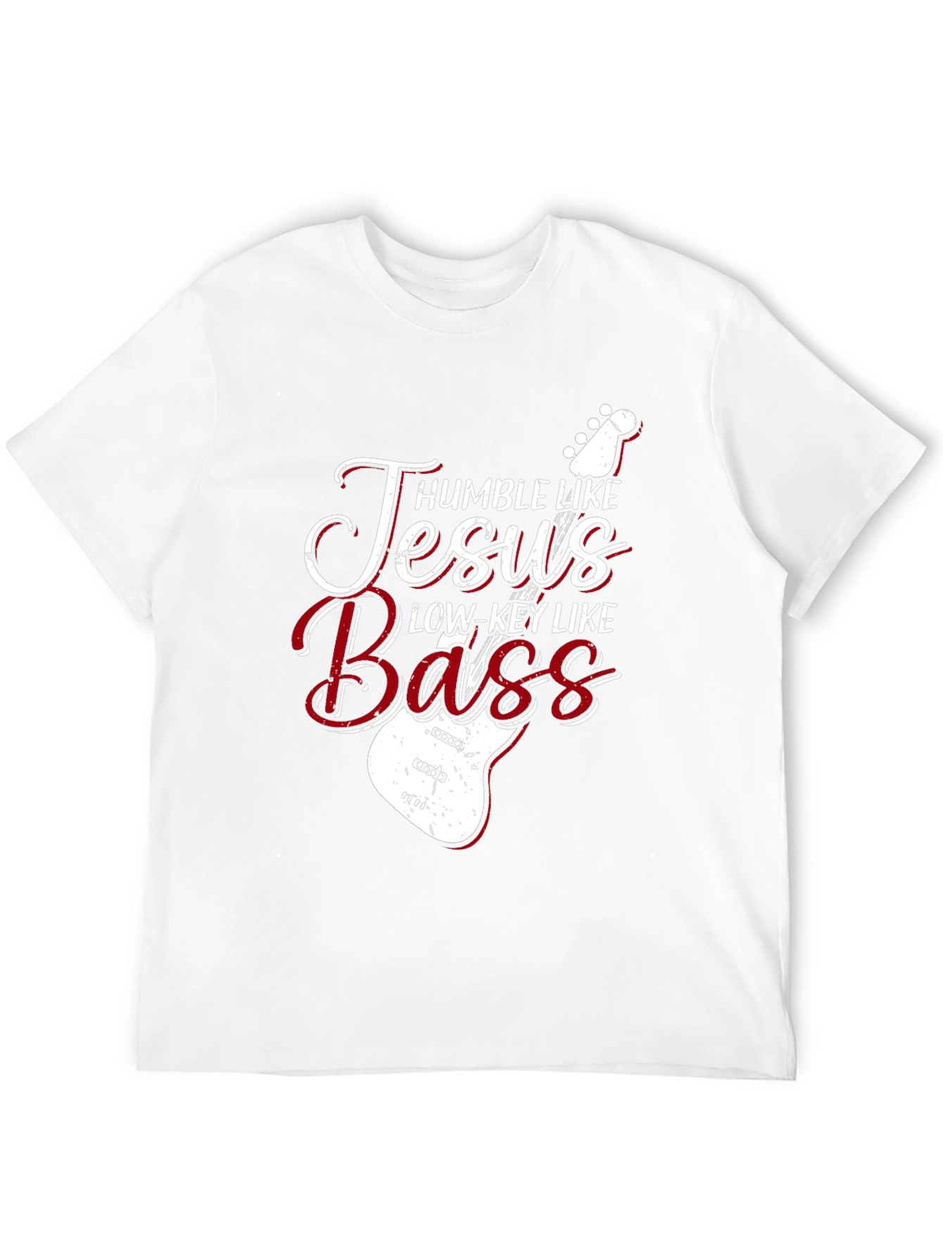Humble Like Jesus Bass Guitar T-Shirt