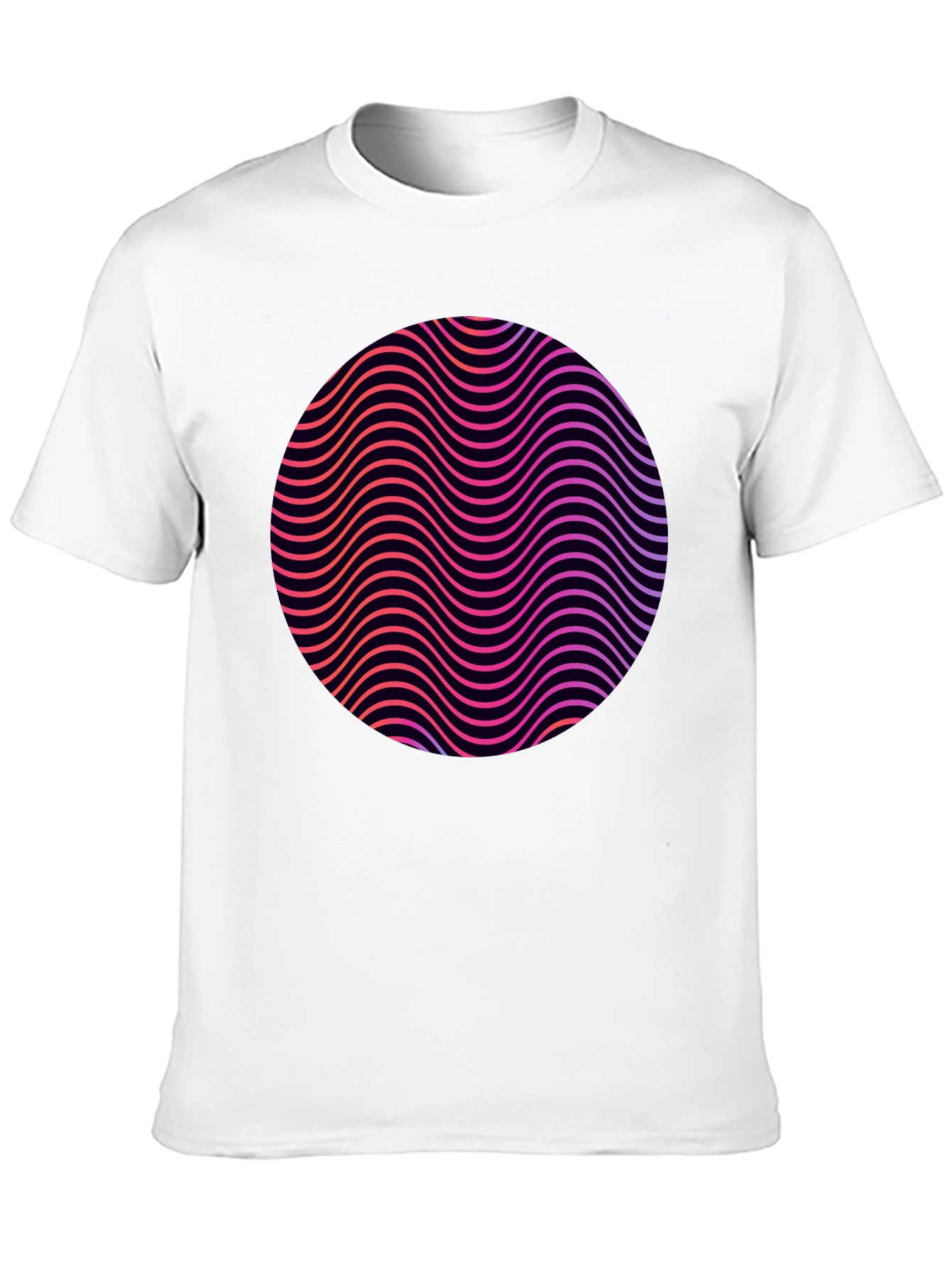 Retro Wave Circle Graphic Tee