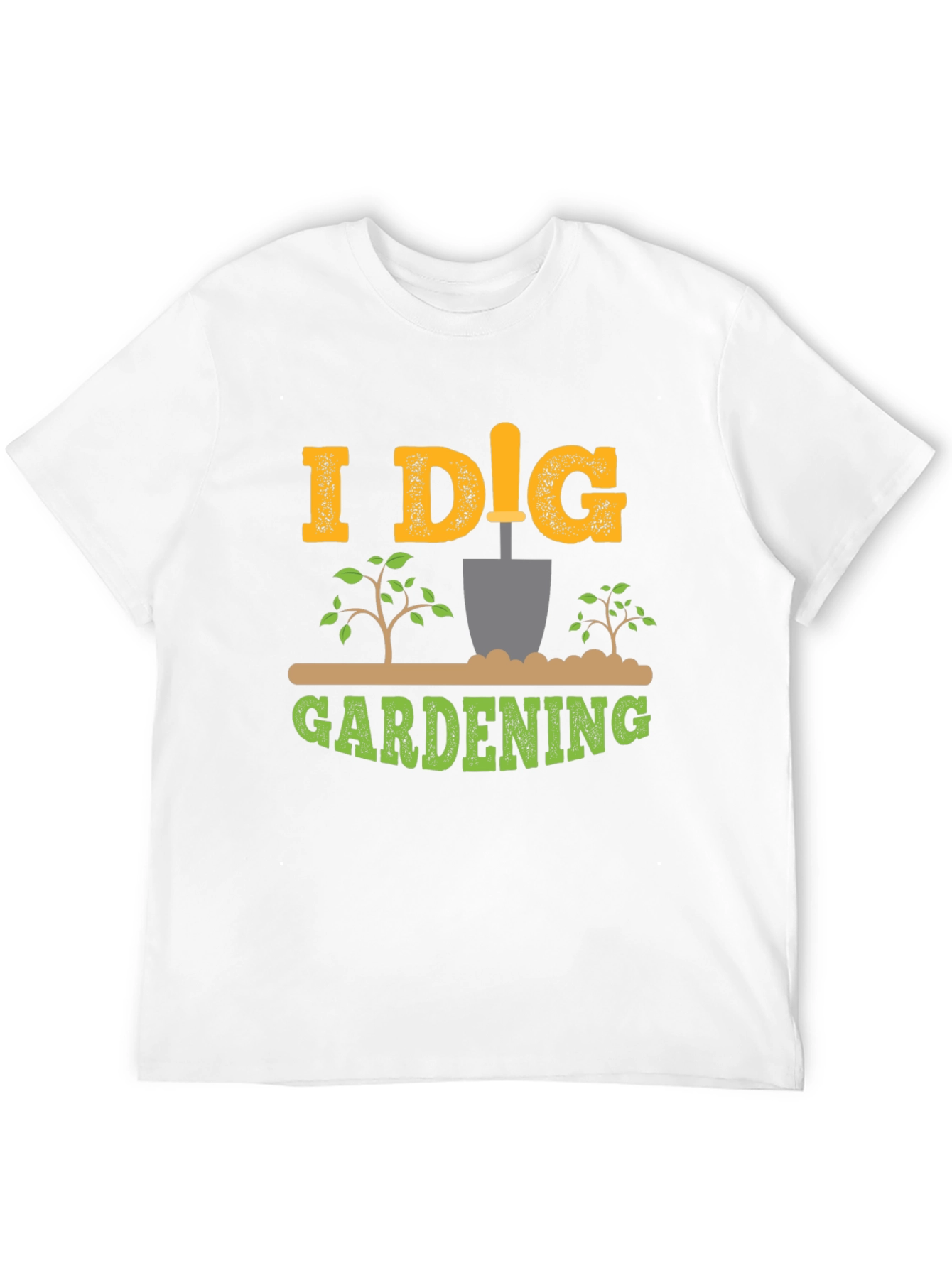 I Dig Gardening Black T-Shirt Gardener Tee