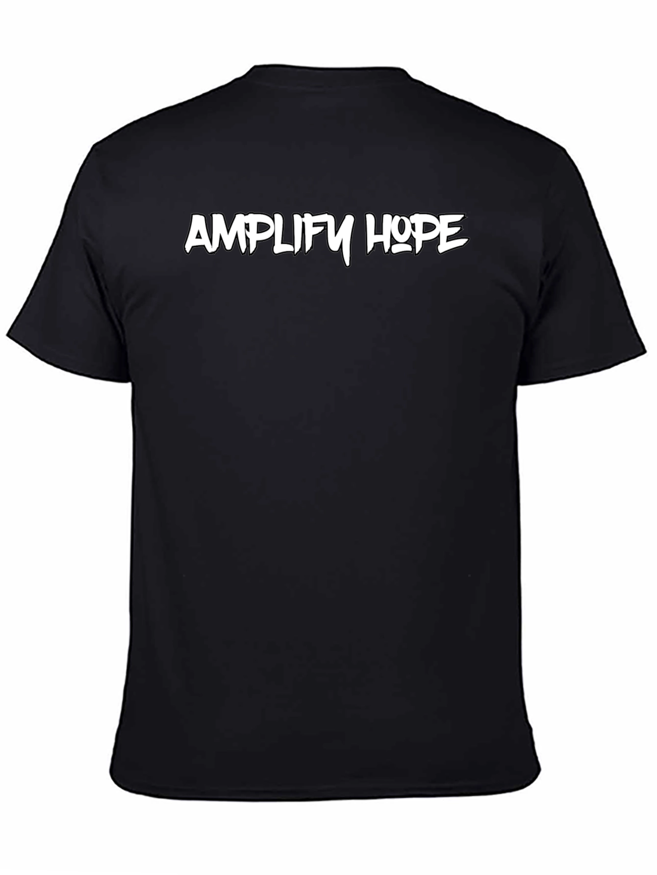 Amplify Hope Black Graphic Tee - Unisex