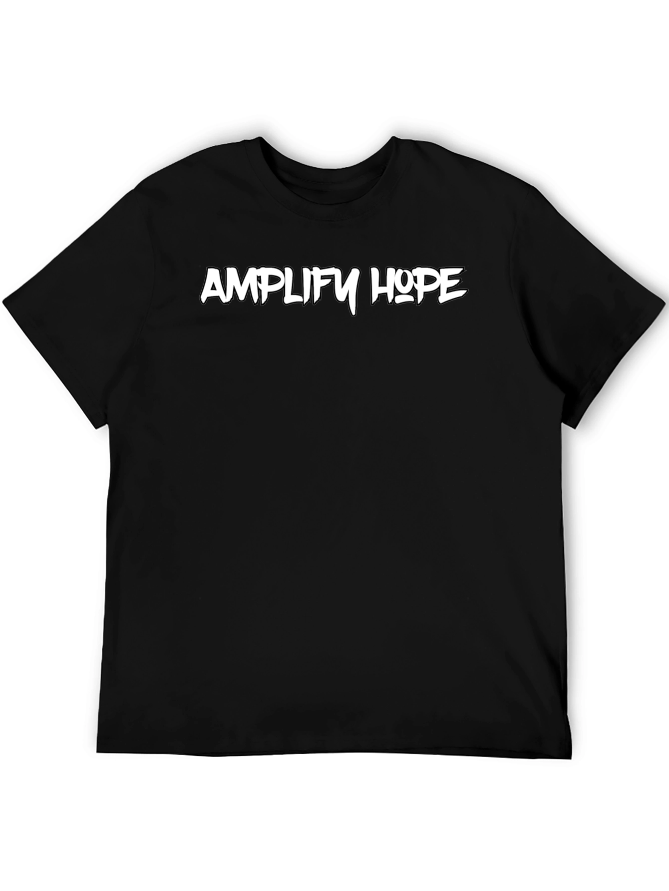 Amplify Hope Black Graphic Tee - Unisex