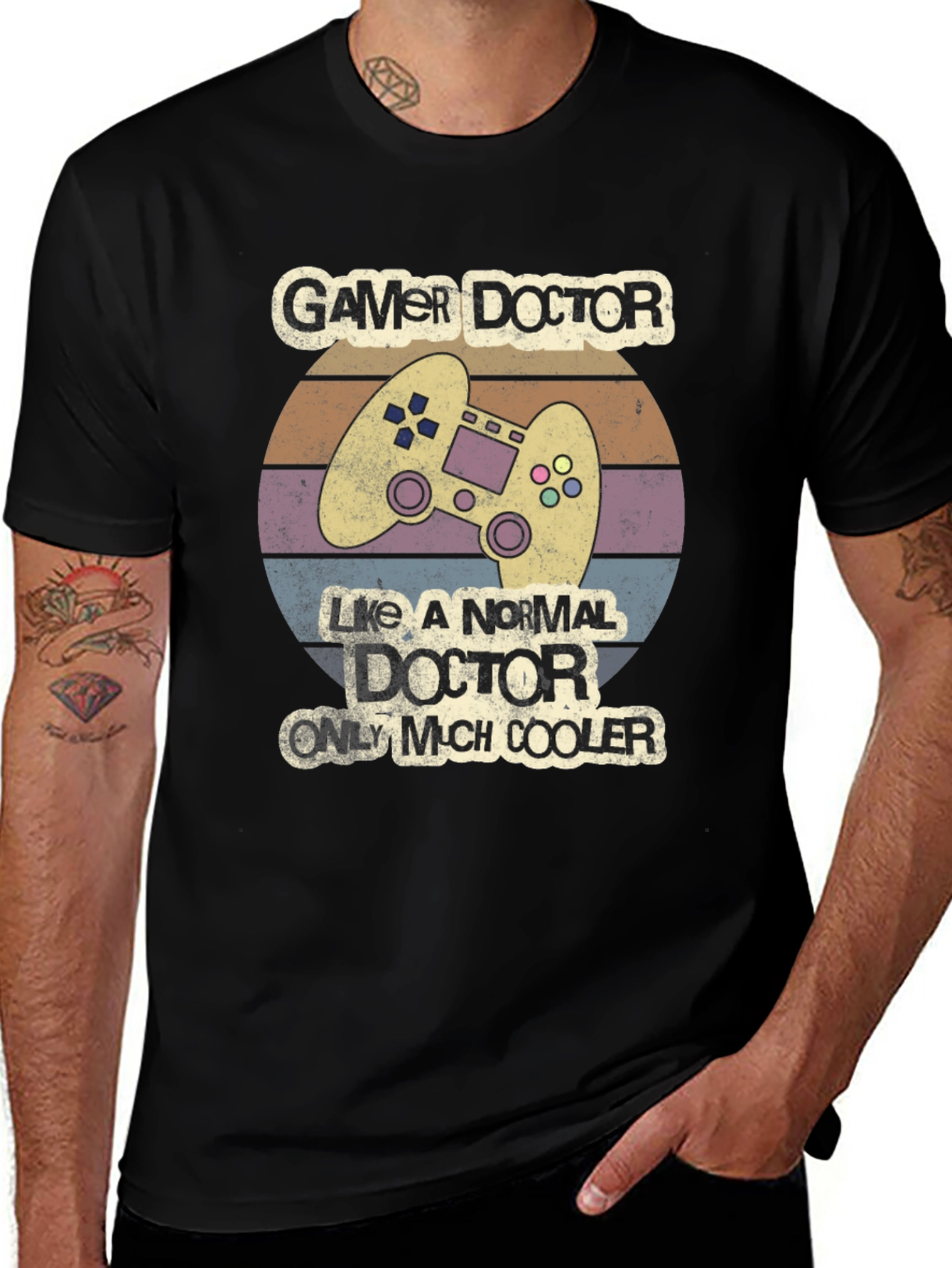 Gamer Doctor T-Shirt - Funny Novelty Tee