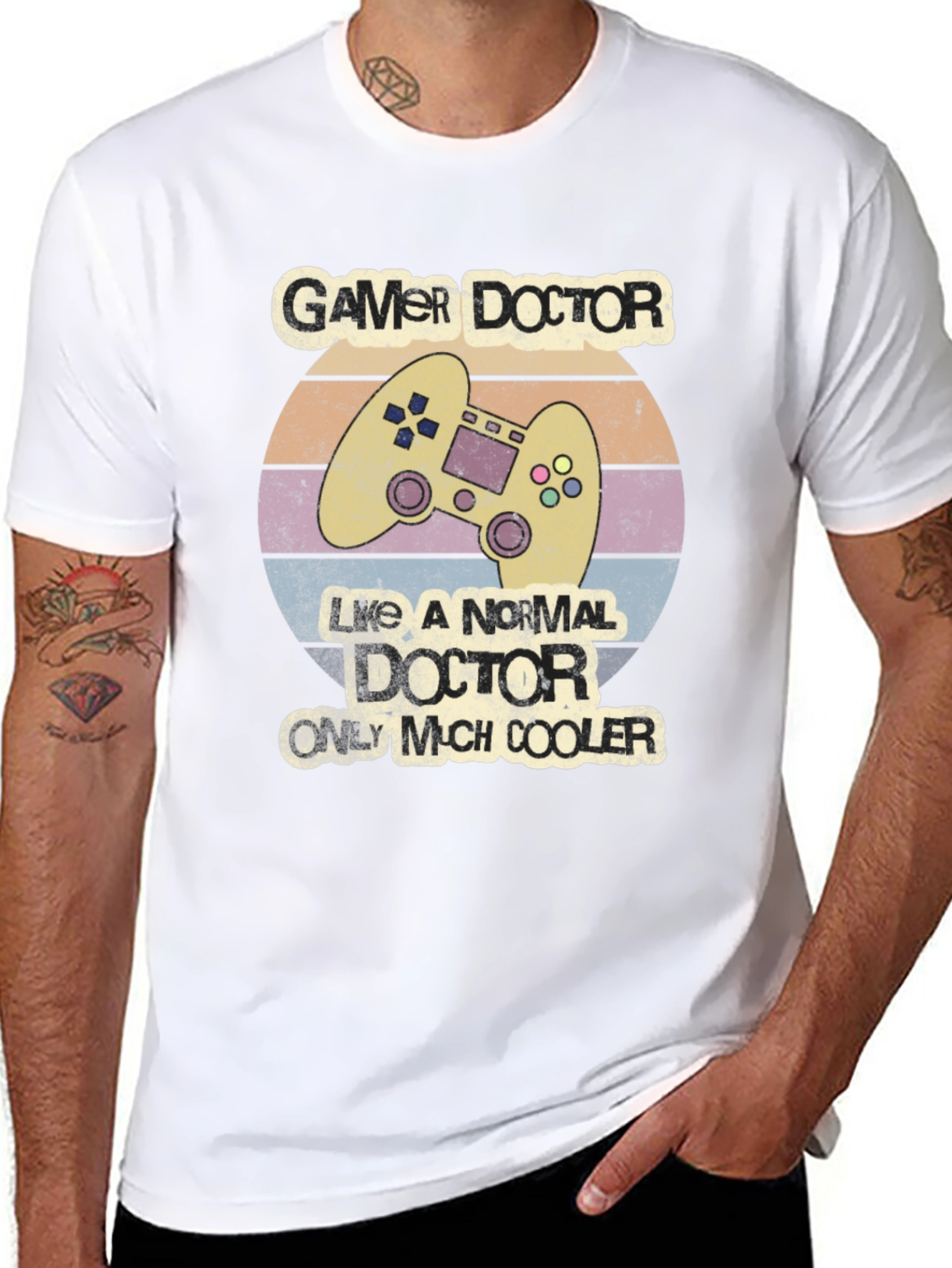 Gamer Doctor T-Shirt - Funny Novelty Tee