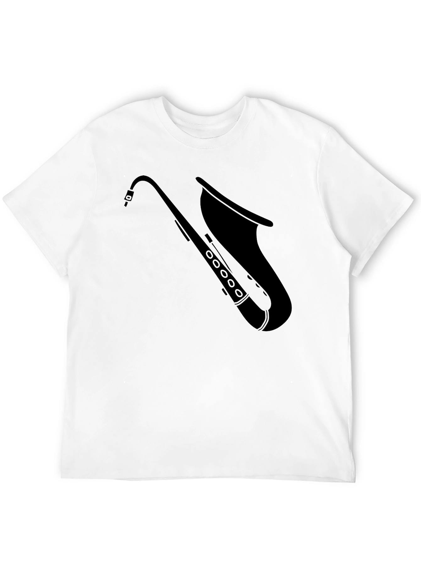 Saxophone Graphic T-Shirt - Classic Music Tee