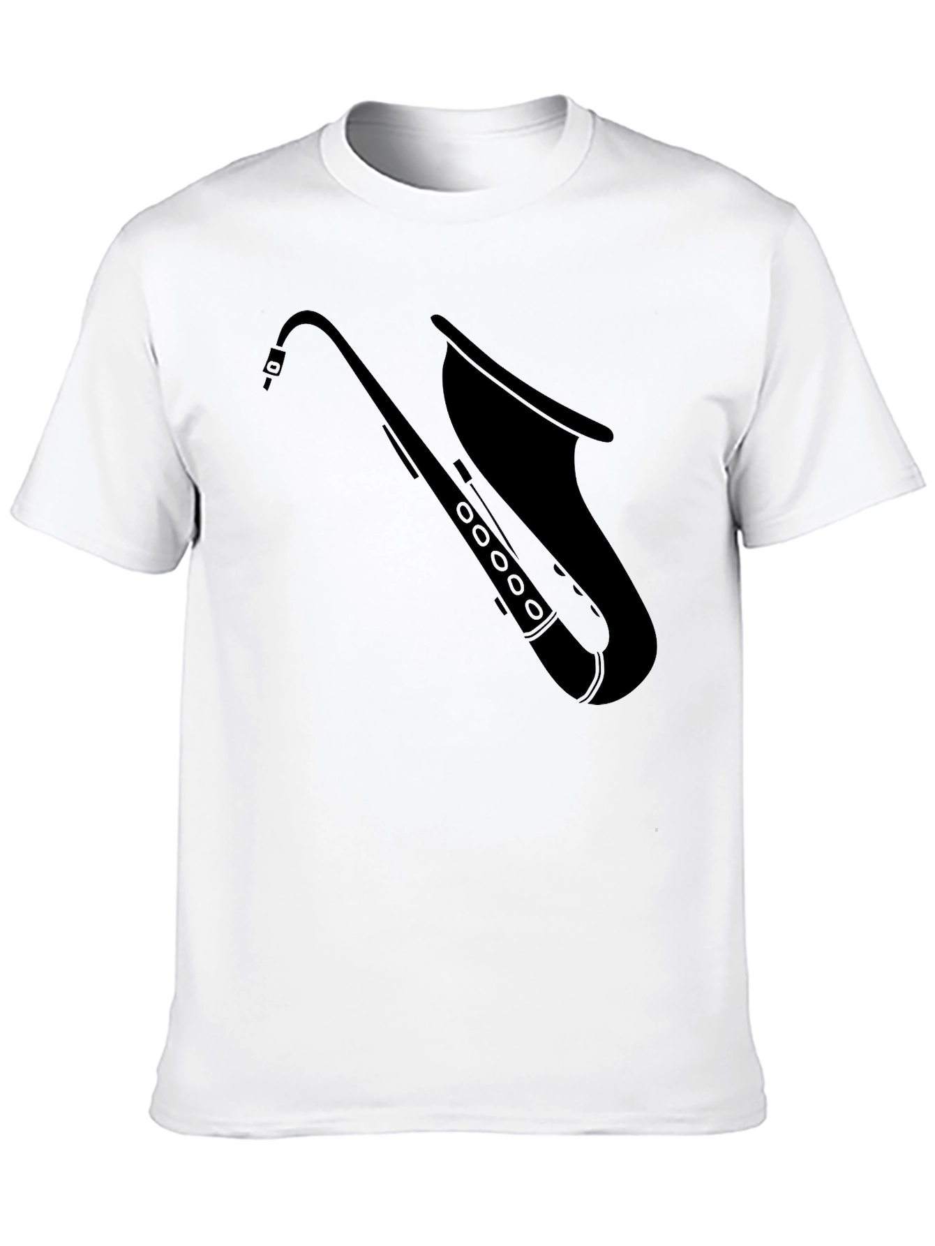Saxophone Graphic T-Shirt - Classic Music Tee