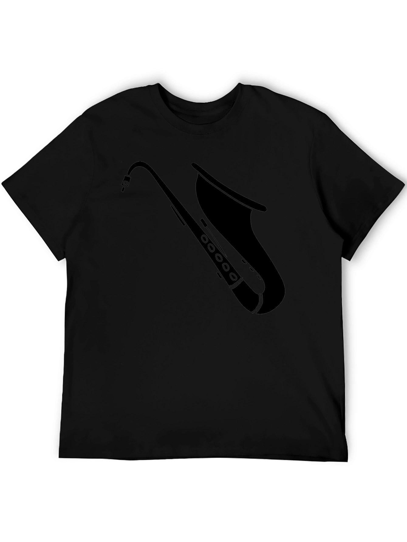 Saxophone Graphic T-Shirt - Classic Music Tee