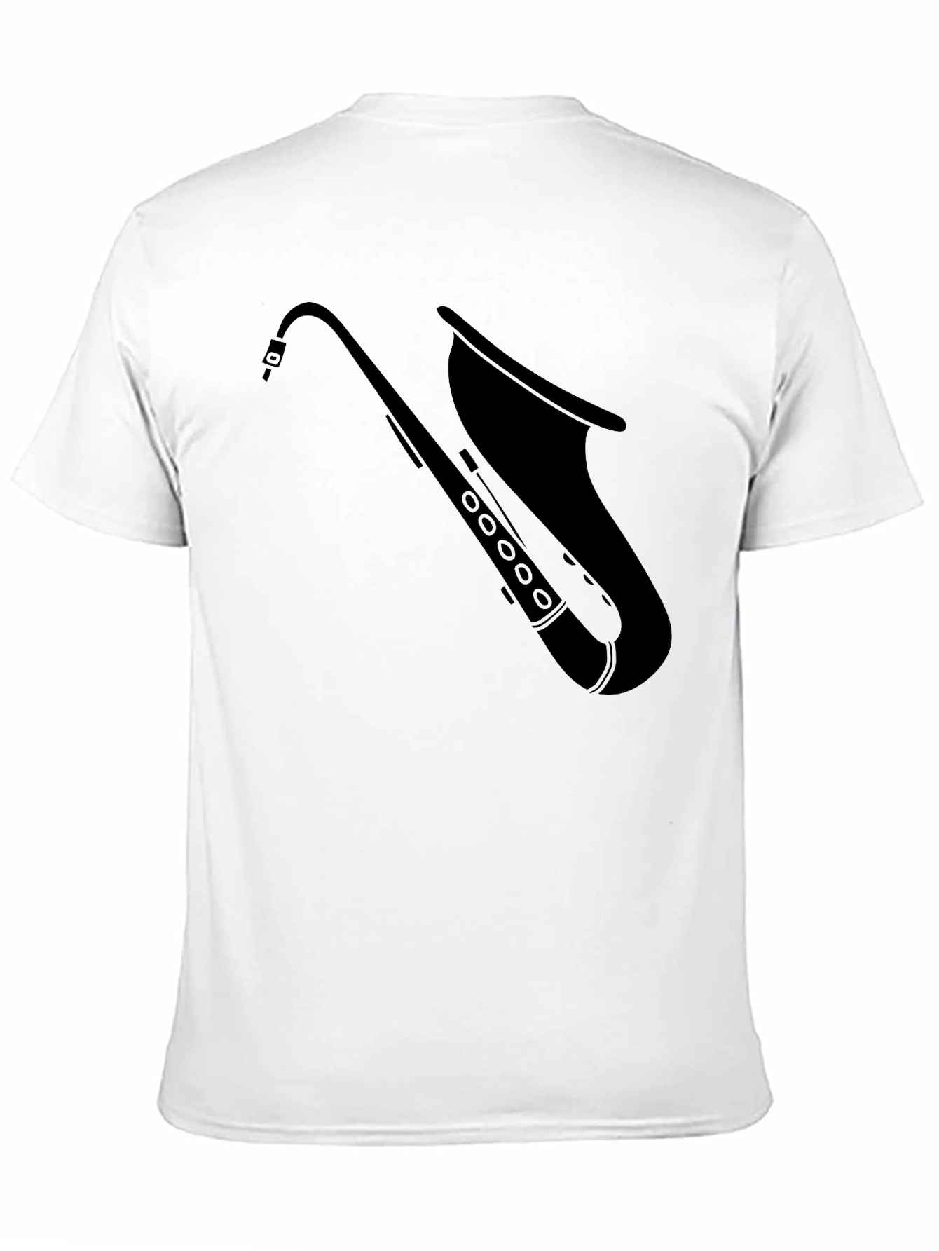 Saxophone Graphic T-Shirt - Classic Music Tee