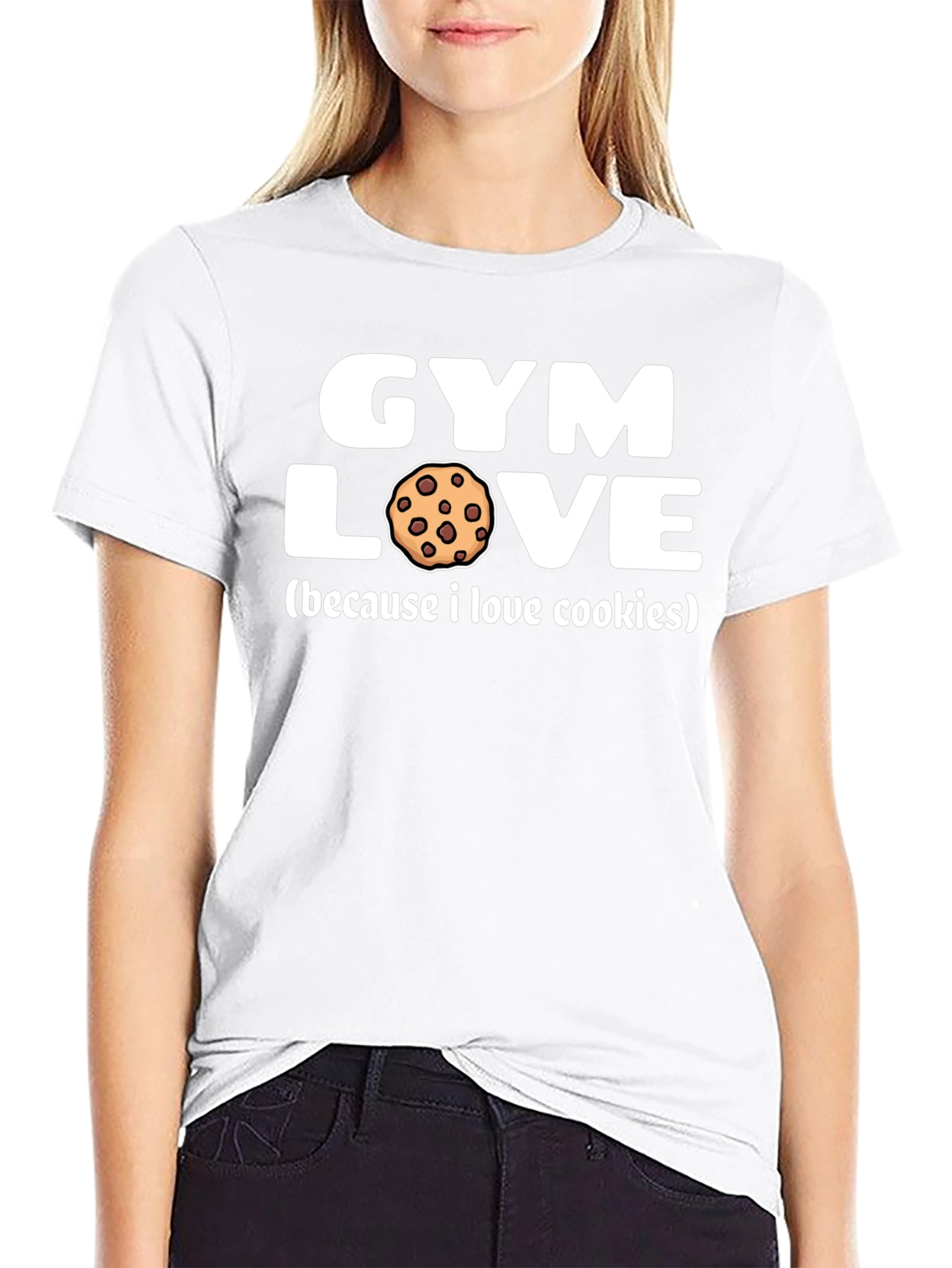 Gym Love Cookies Graphic Tee