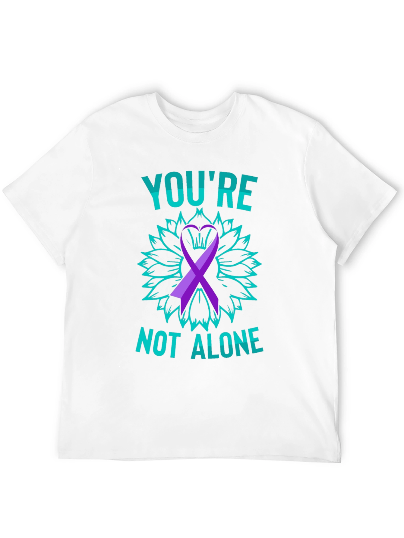 Youre Not Alone Mental Health Awareness T-Shirt