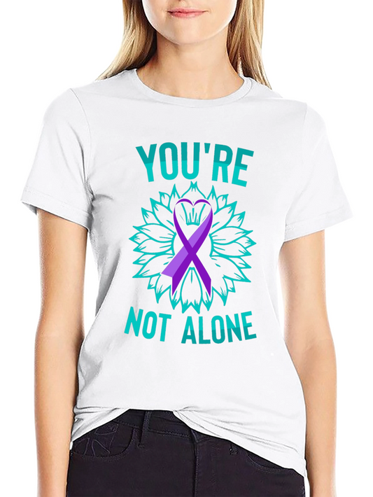 Youre Not Alone Mental Health Awareness T-Shirt