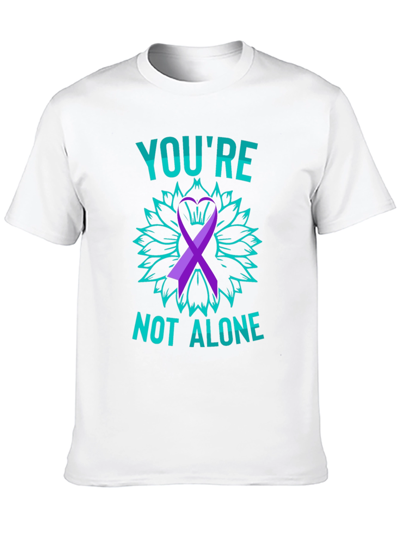 Youre Not Alone Mental Health Awareness T-Shirt