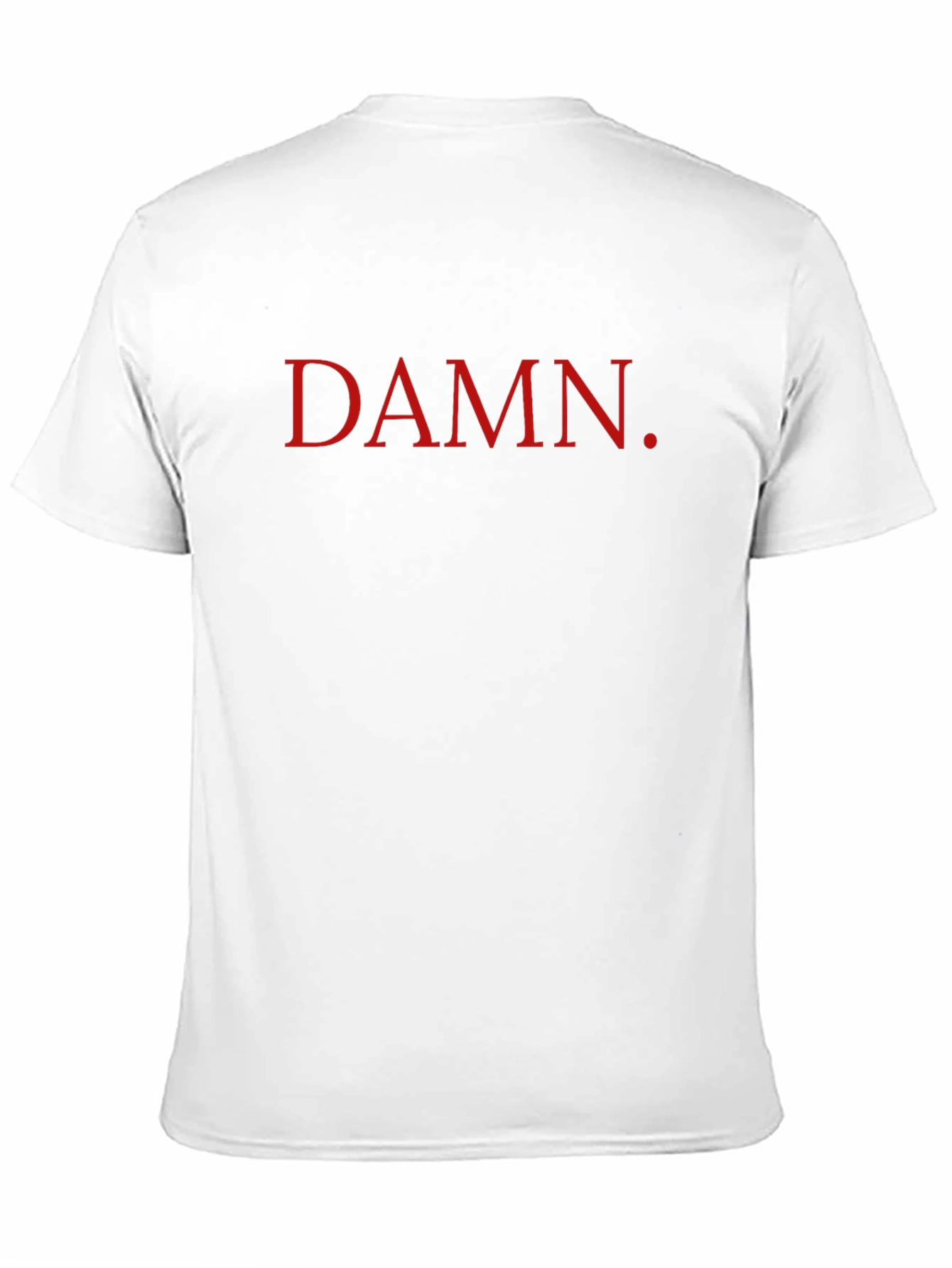 DAMN. Graphic Tee - Black Crew Neck T-Shirt