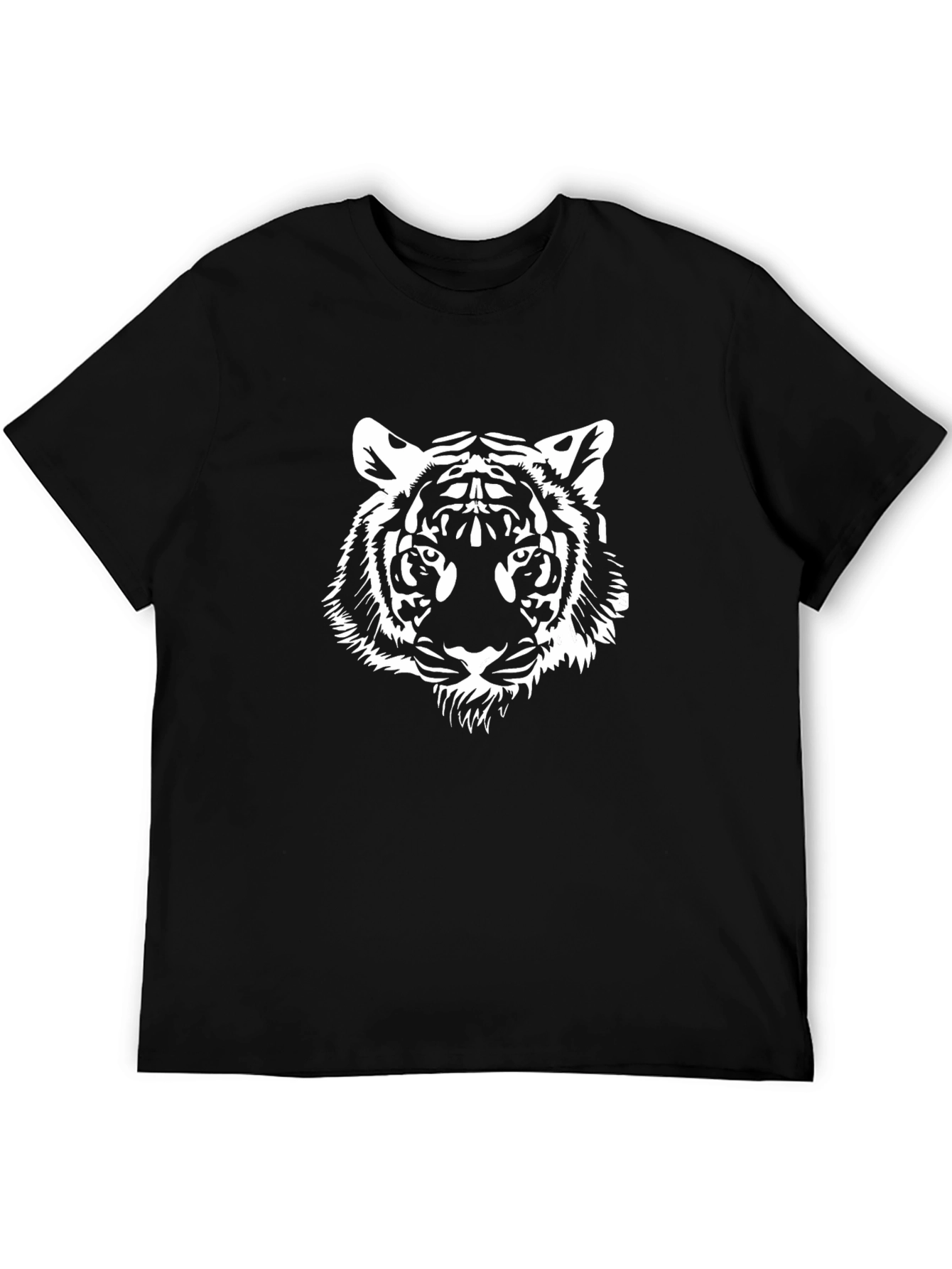 Black Tiger Graphic T-Shirt