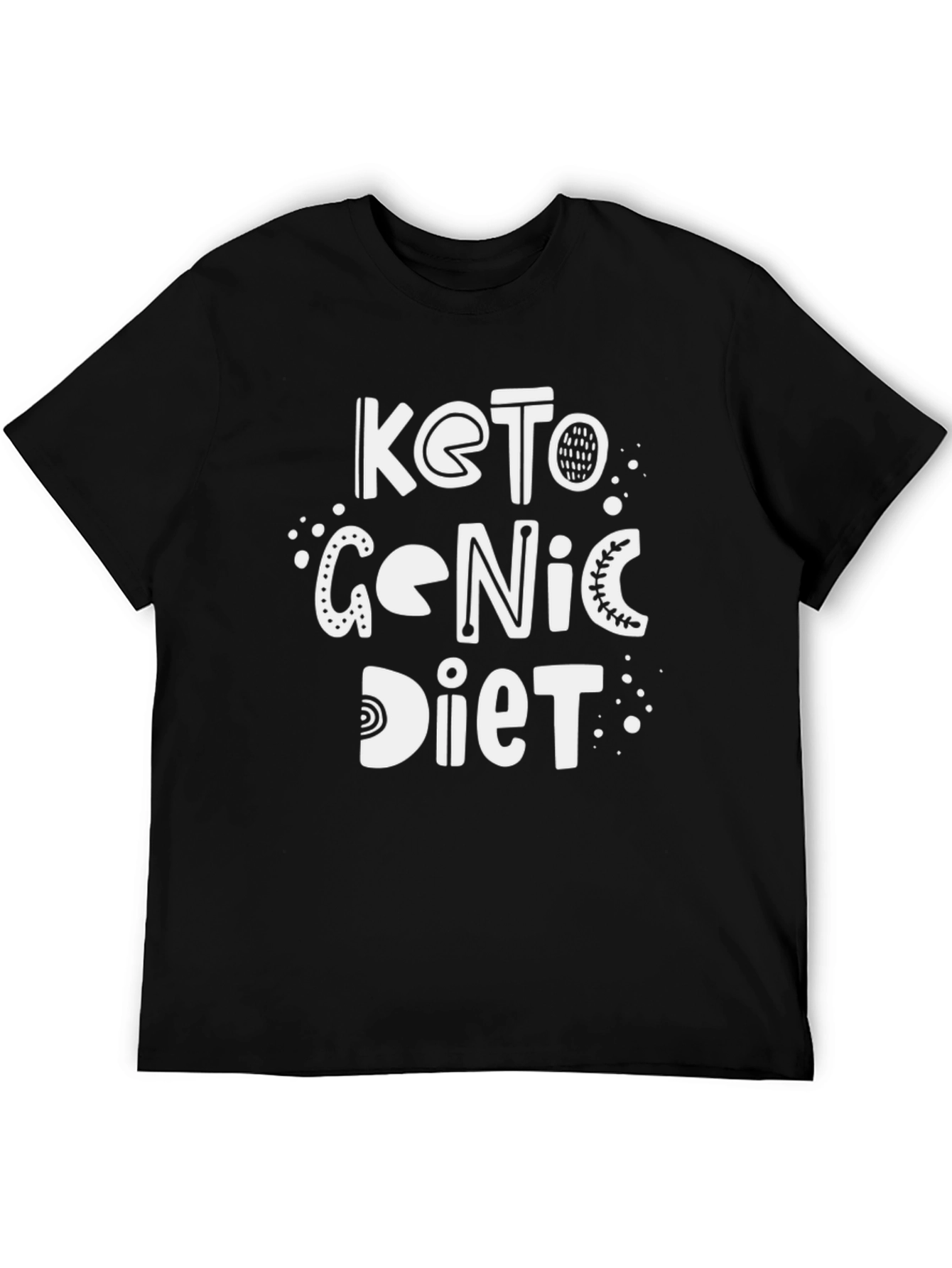 Keto Diet T-Shirt - Black Graphic Tee