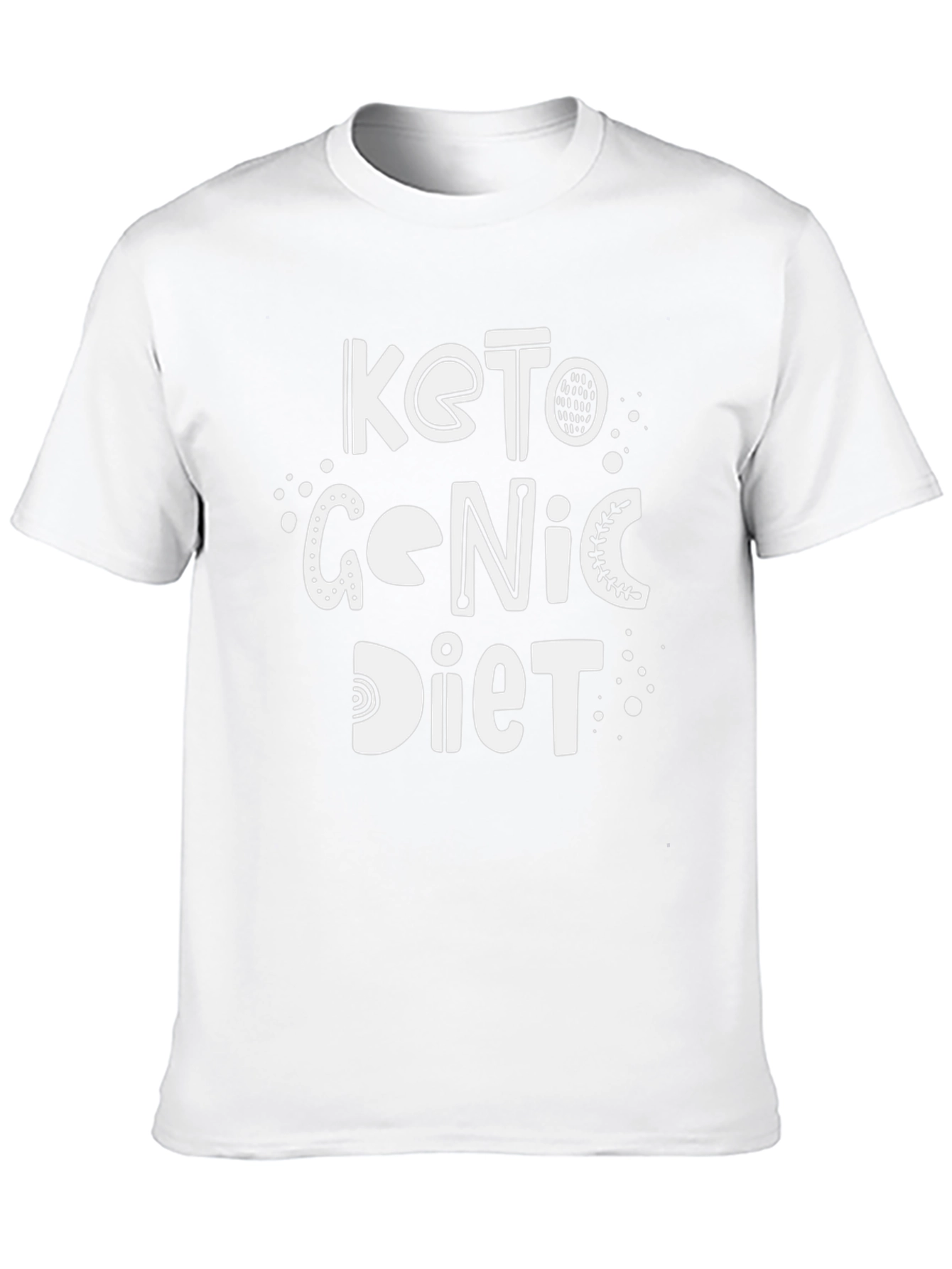Keto Diet T-Shirt - Black Graphic Tee