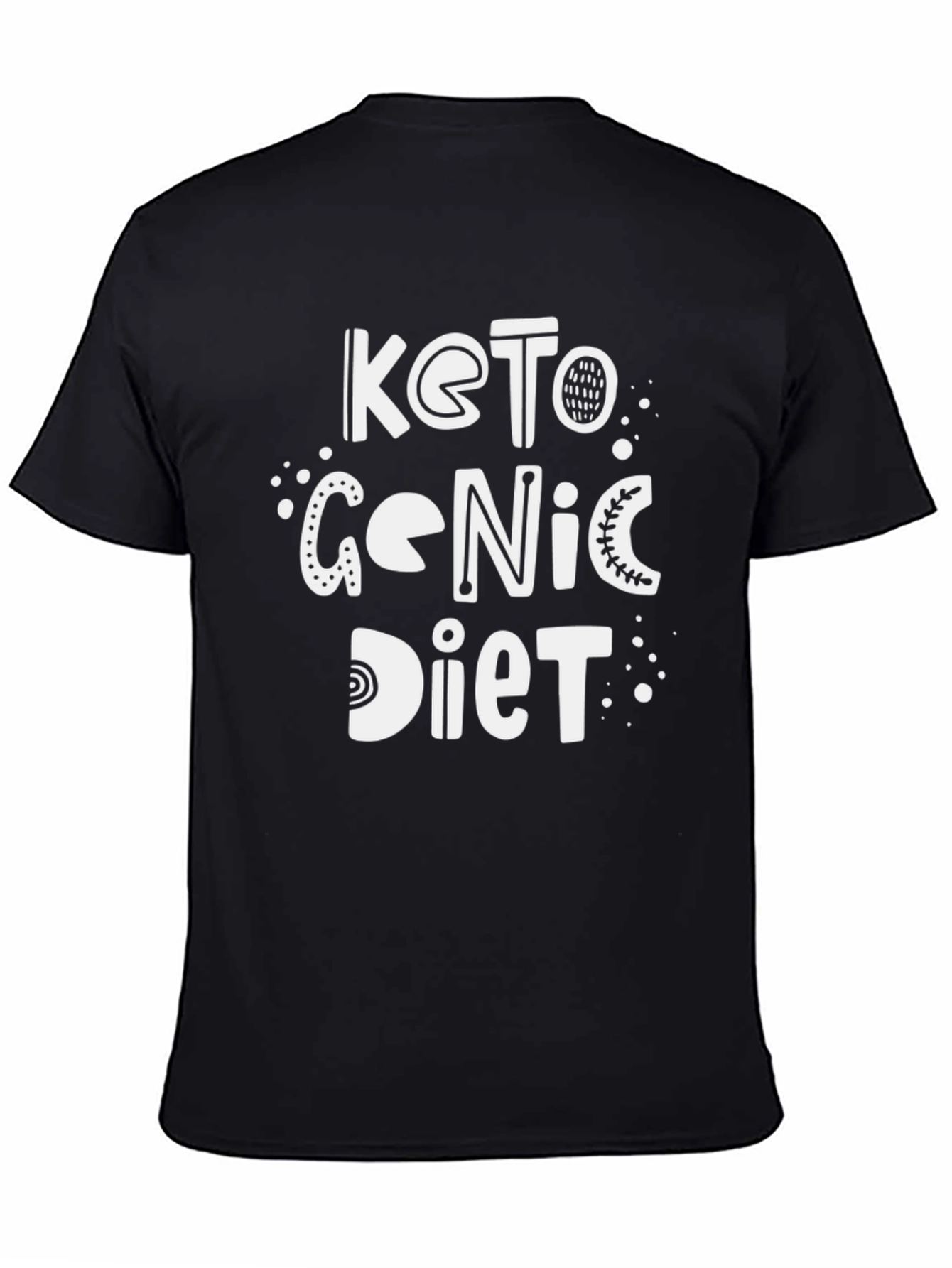 Keto Diet T-Shirt - Black Graphic Tee
