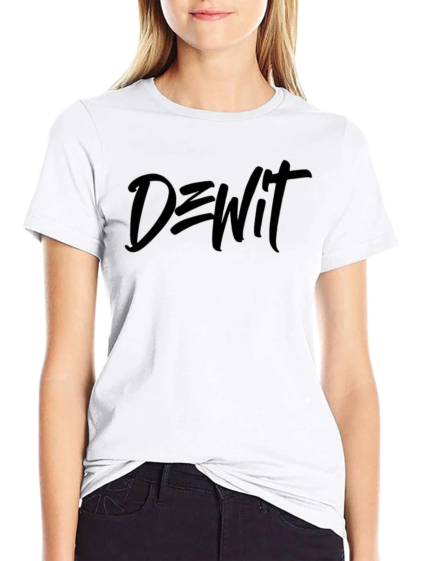 DWit Black Graphic Tee
