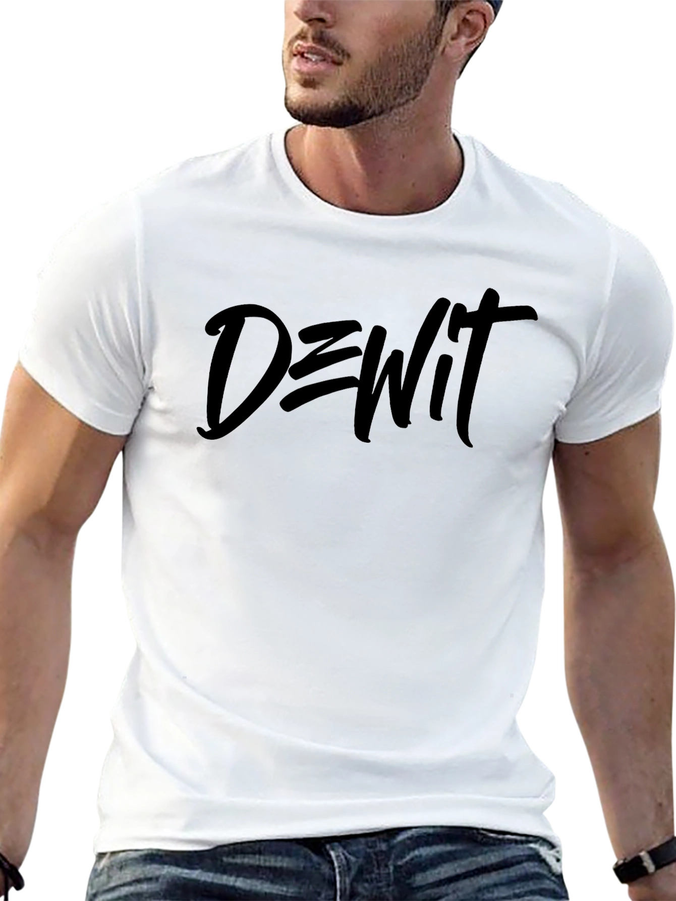 DWit Black Graphic Tee