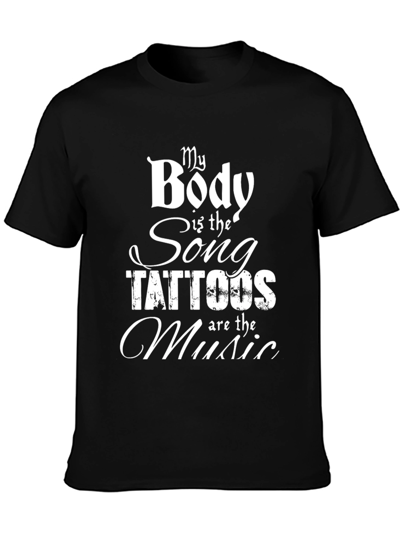 Tattoo Music Graphic Tee - Unisex