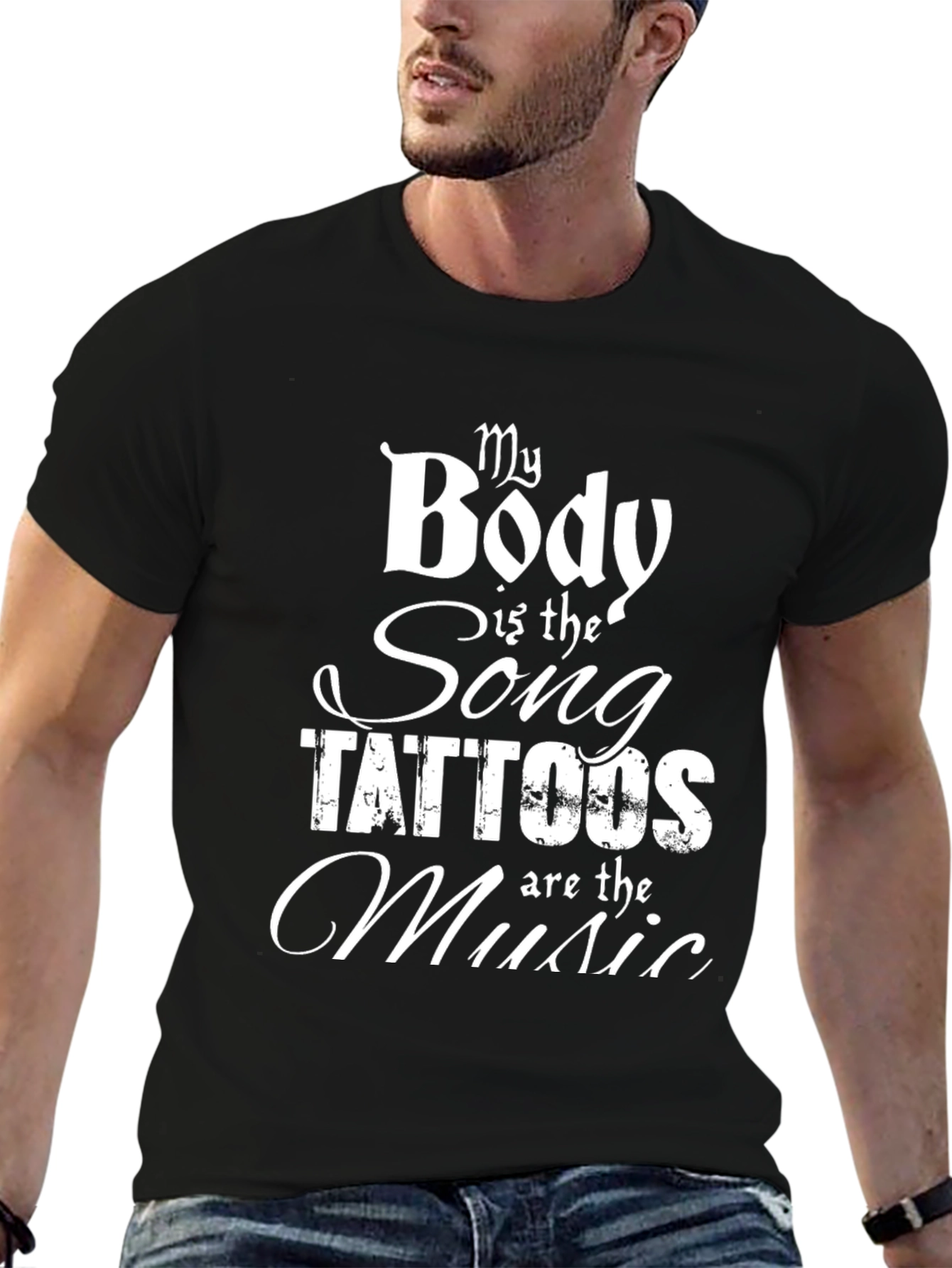Tattoo Music Graphic Tee - Unisex