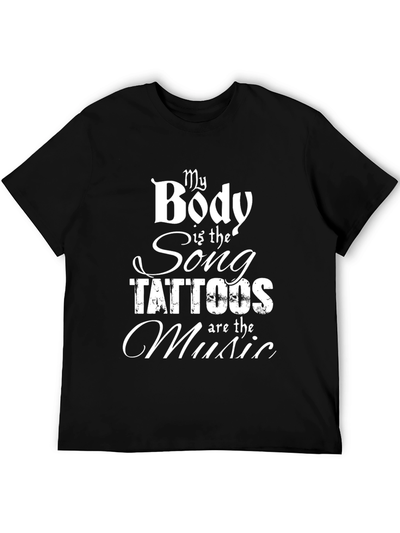 Tattoo Music Graphic Tee - Unisex