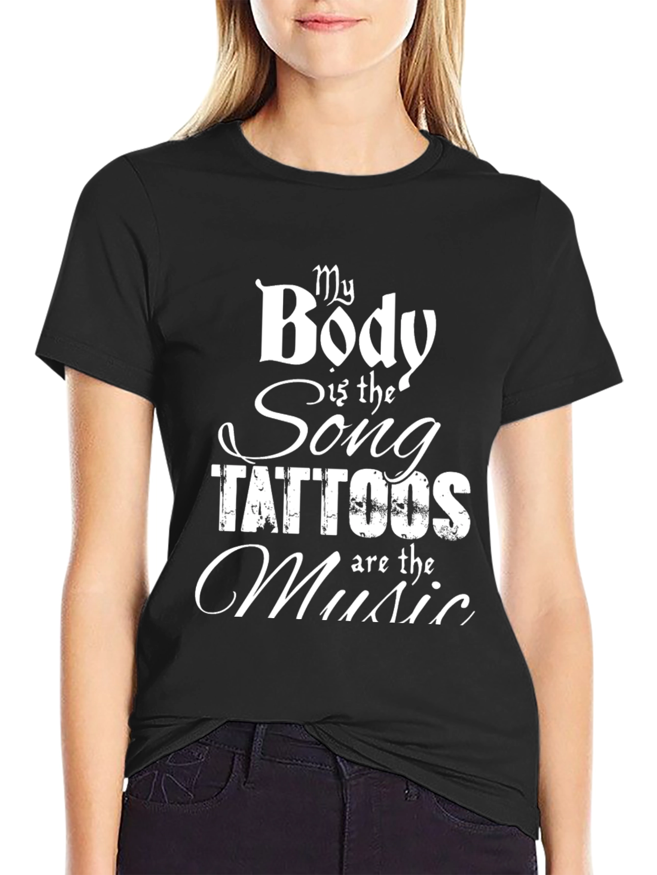 Tattoo Music Graphic Tee - Unisex
