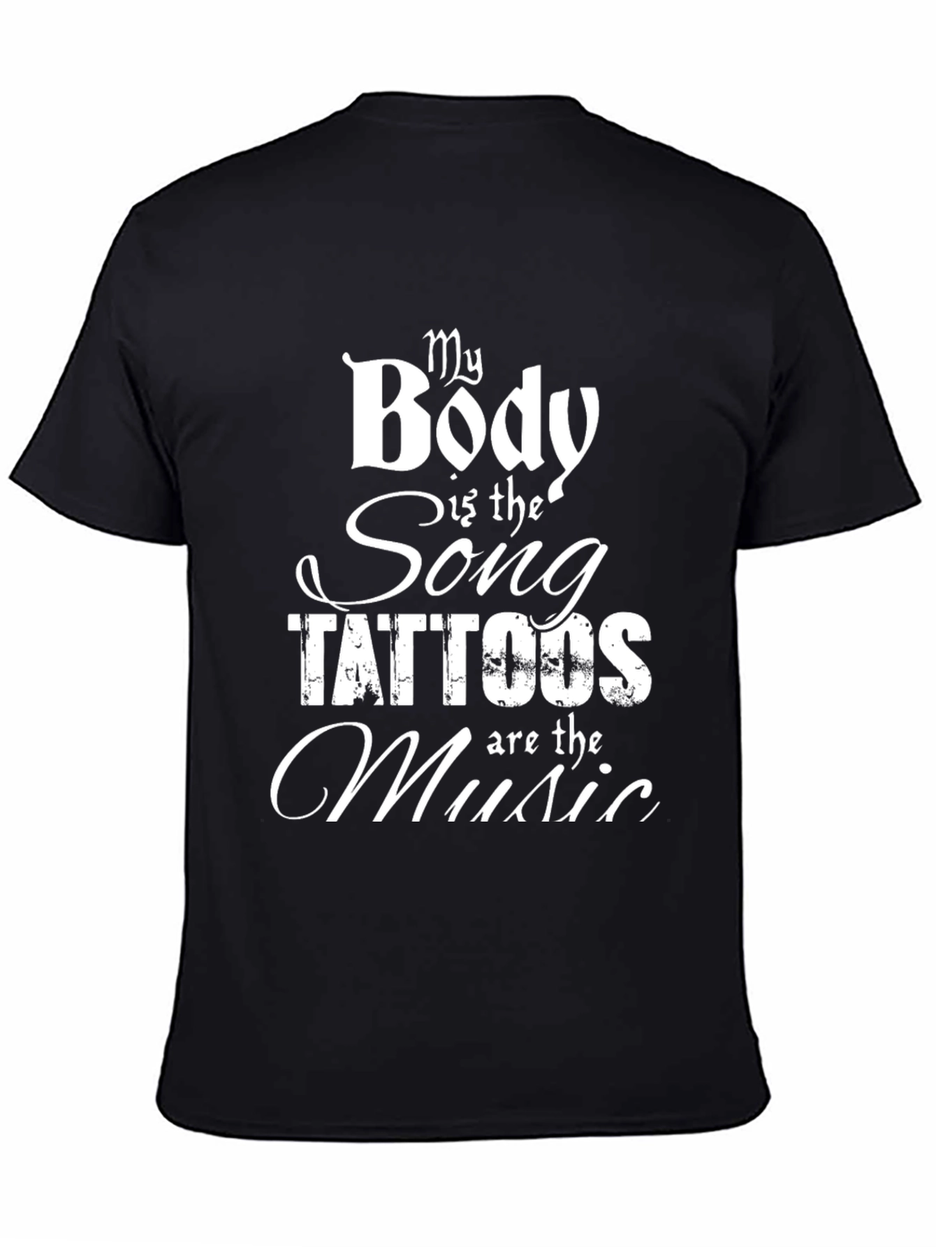 Tattoo Music Graphic Tee - Unisex