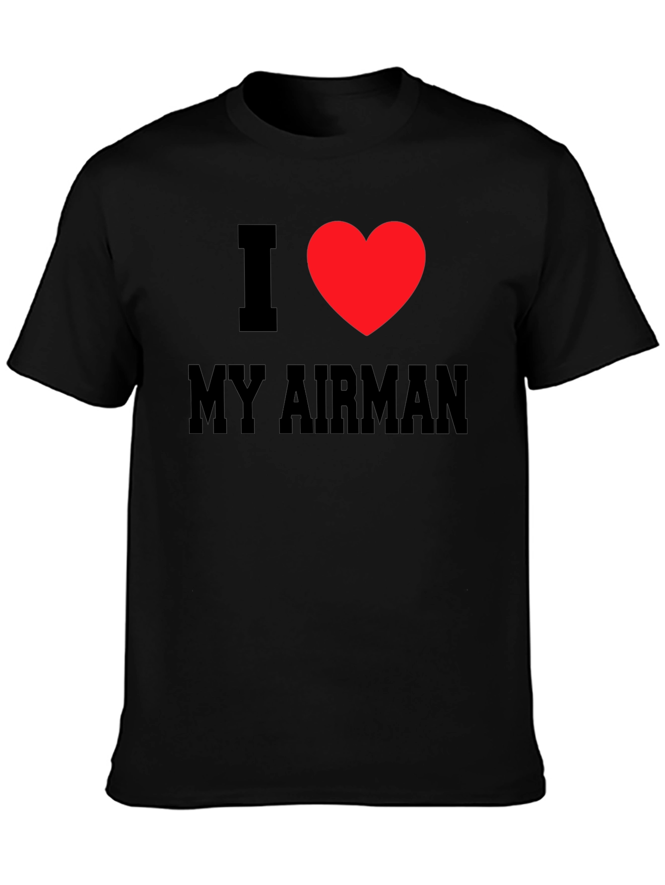 I Heart My Airman Tee - Patriotic T-Shirt