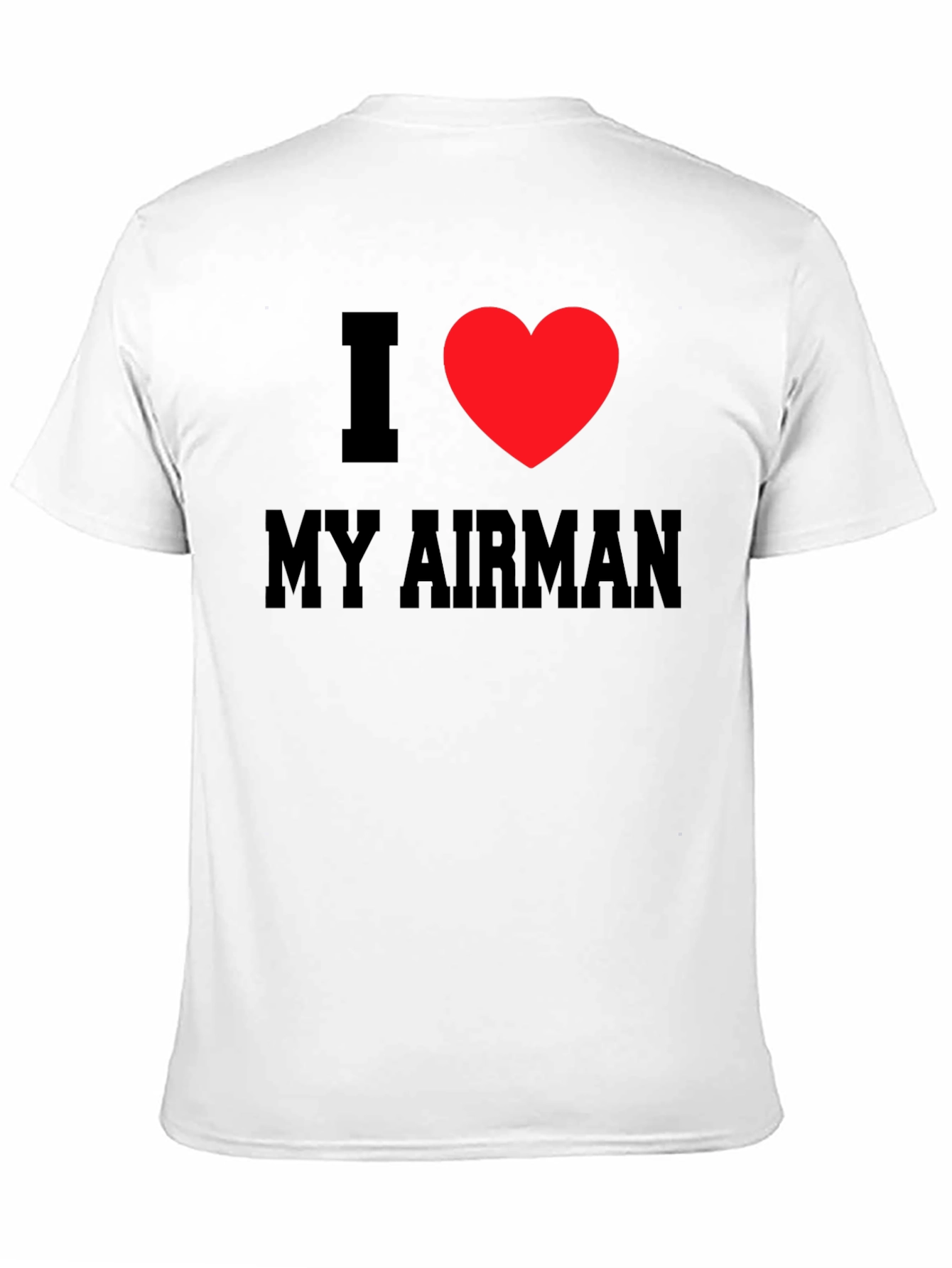 I Heart My Airman Tee - Patriotic T-Shirt