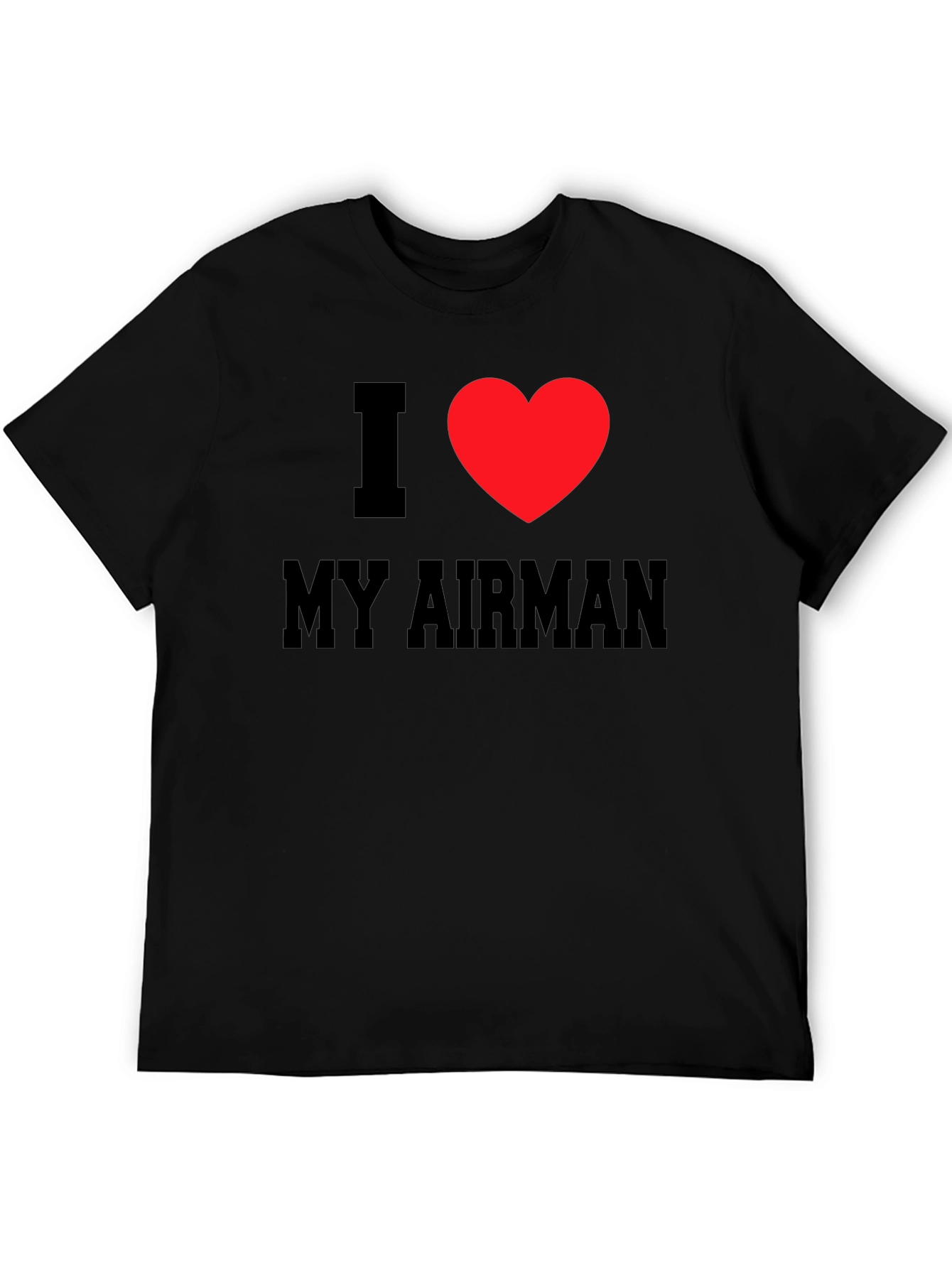 I Heart My Airman Tee - Patriotic T-Shirt