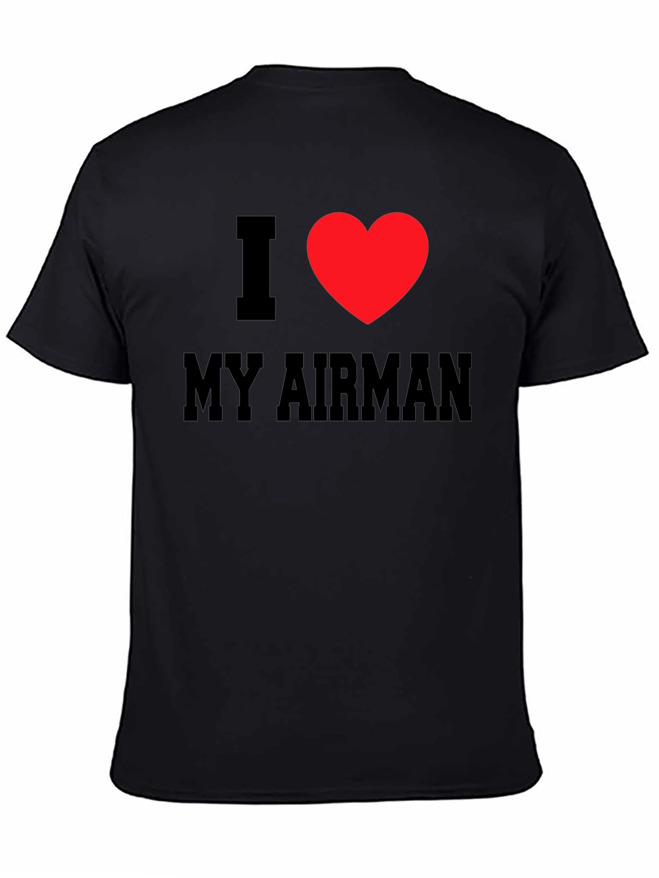 I Heart My Airman Tee - Patriotic T-Shirt