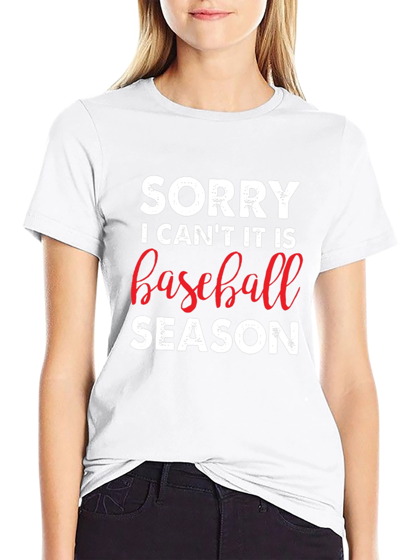 Sorry Baseball Season T-Shirt