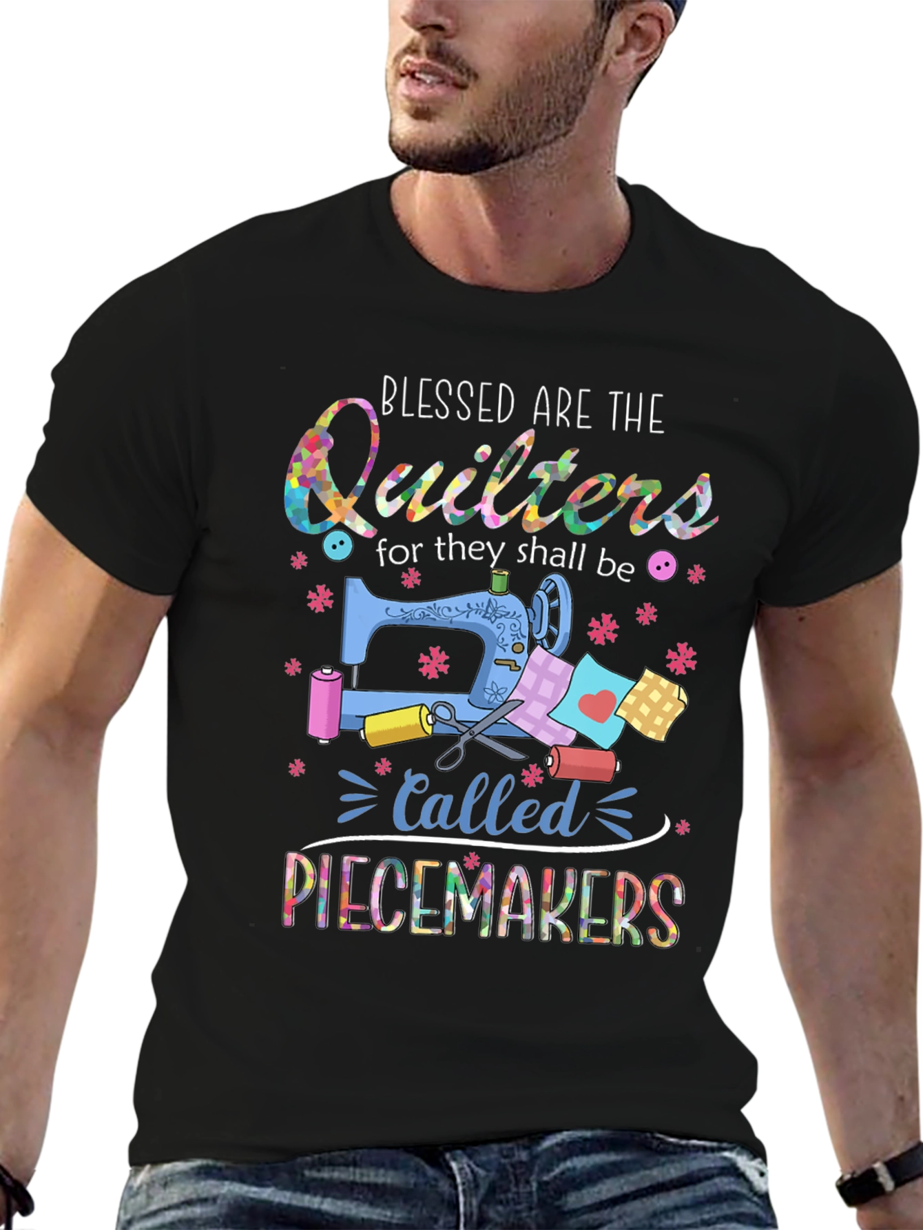 Blessed Quilters T-Shirt - Piece Makers