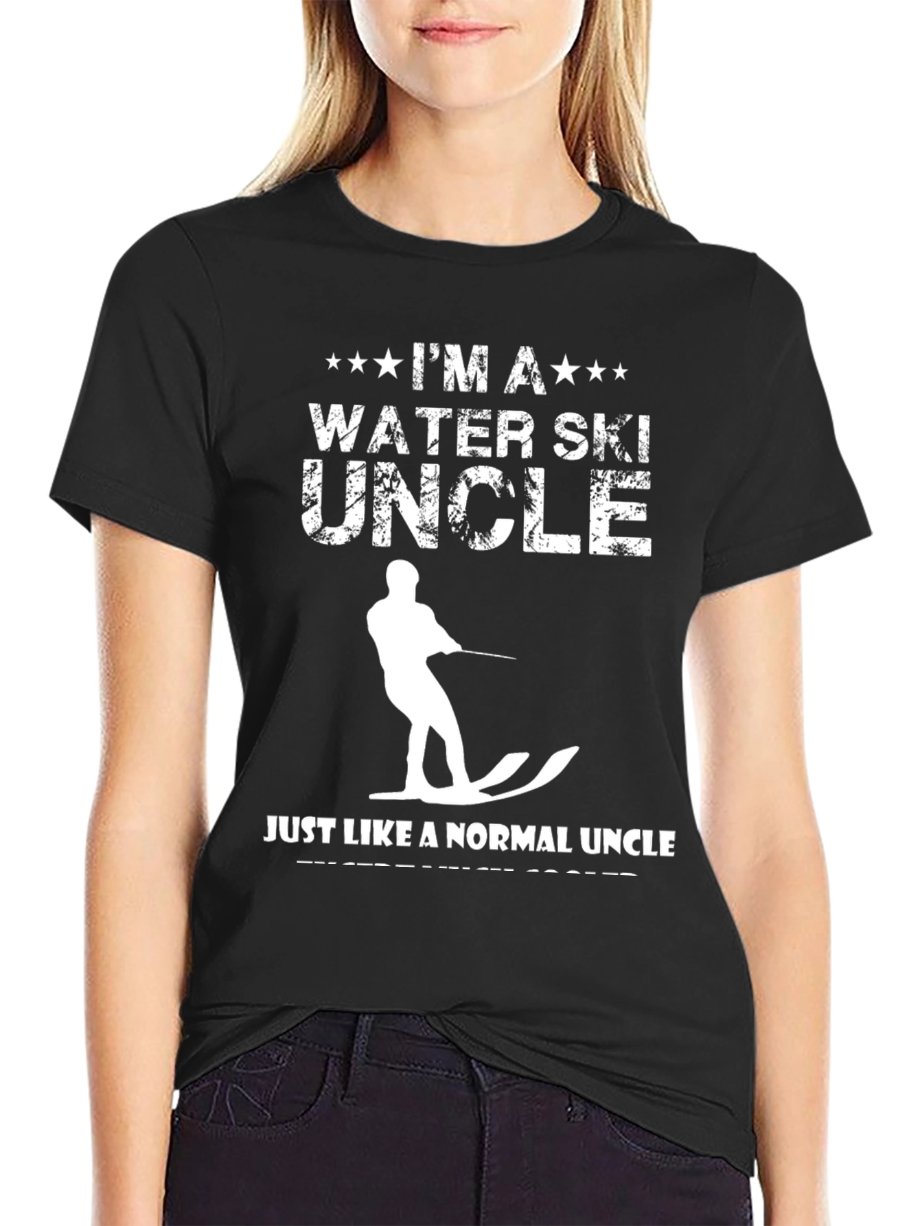 Water Ski Uncle Graphic Tee - Fun Summer Gift