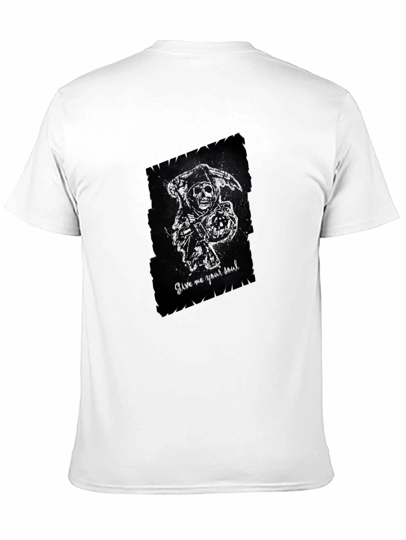 Grim Reaper Graphic T-Shirt - Mens Black Tee