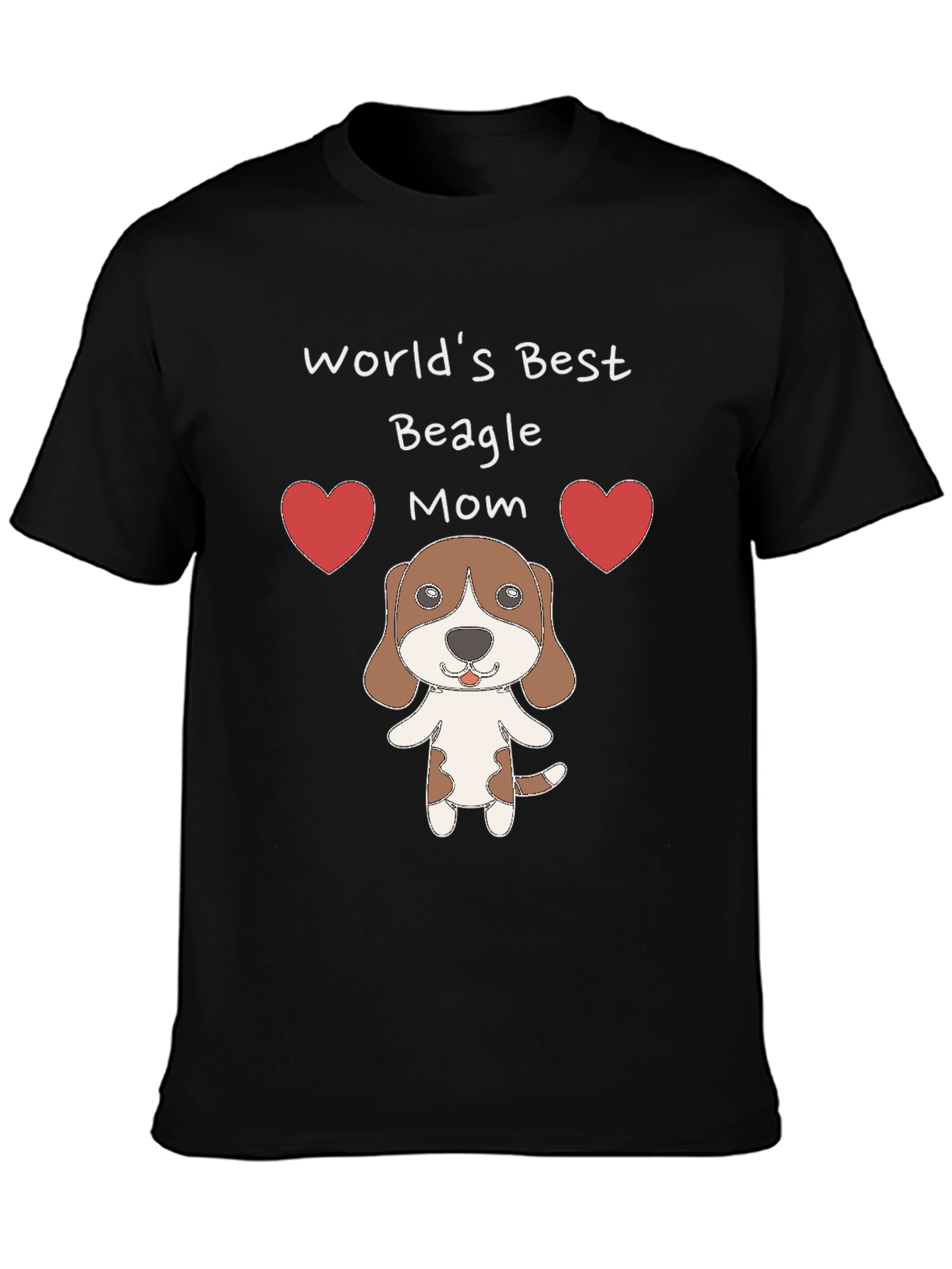 Worlds Best Beagle Mom T-Shirt