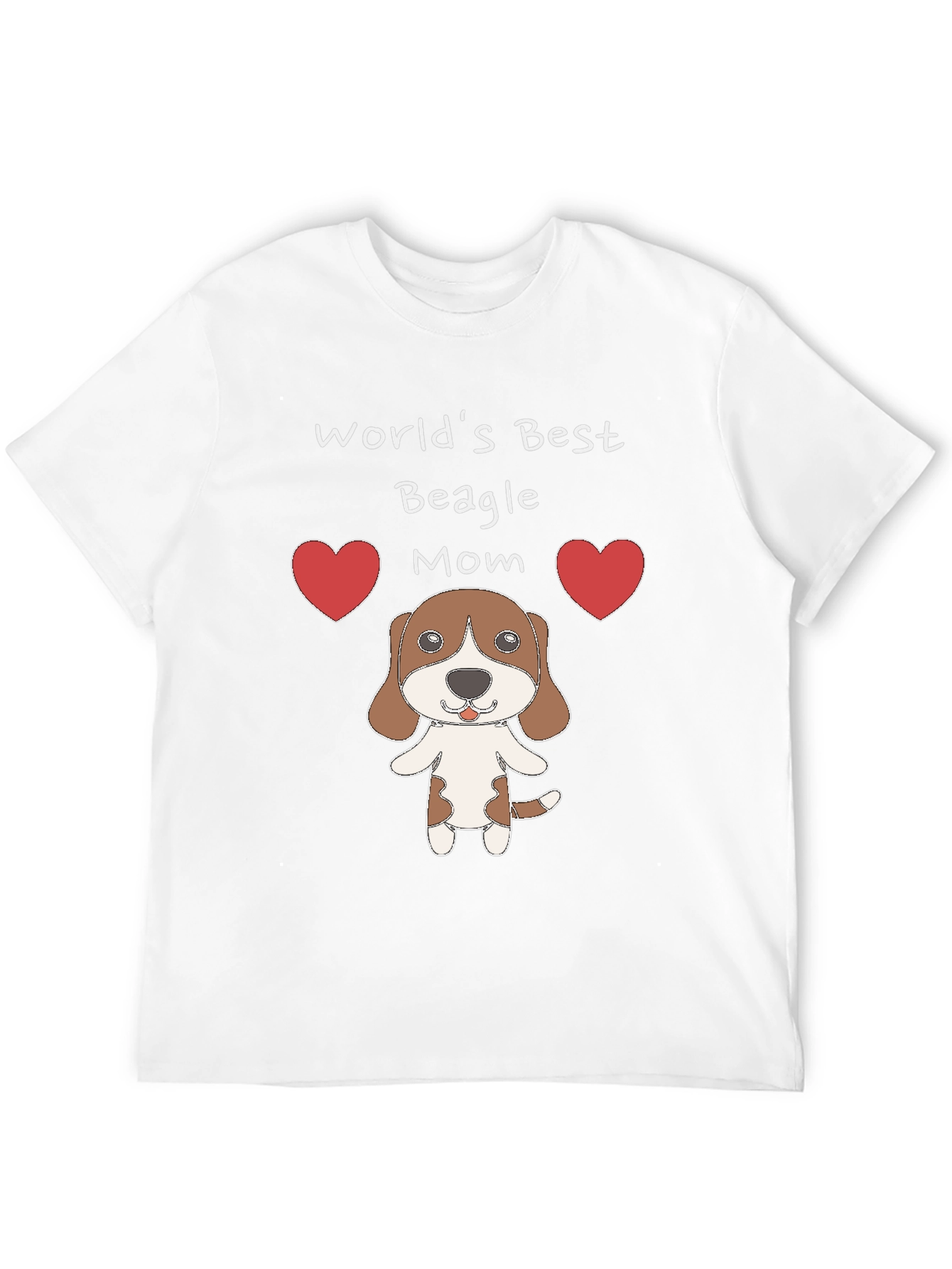 Worlds Best Beagle Mom T-Shirt