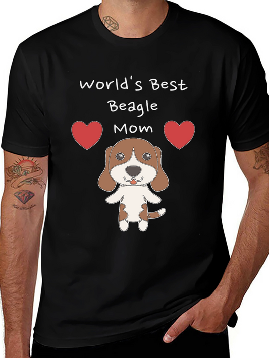 Worlds Best Beagle Mom T-Shirt