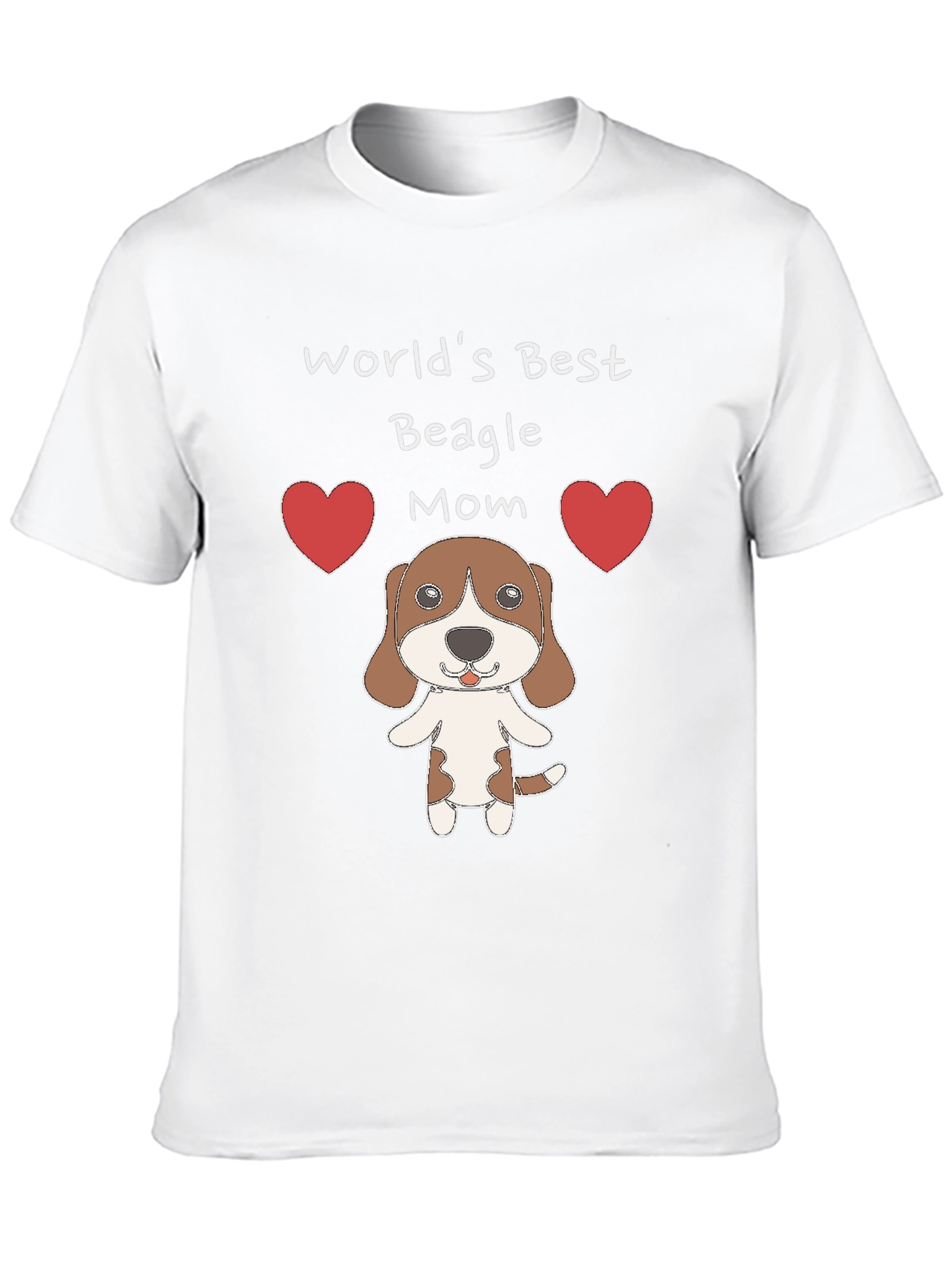 Worlds Best Beagle Mom T-Shirt
