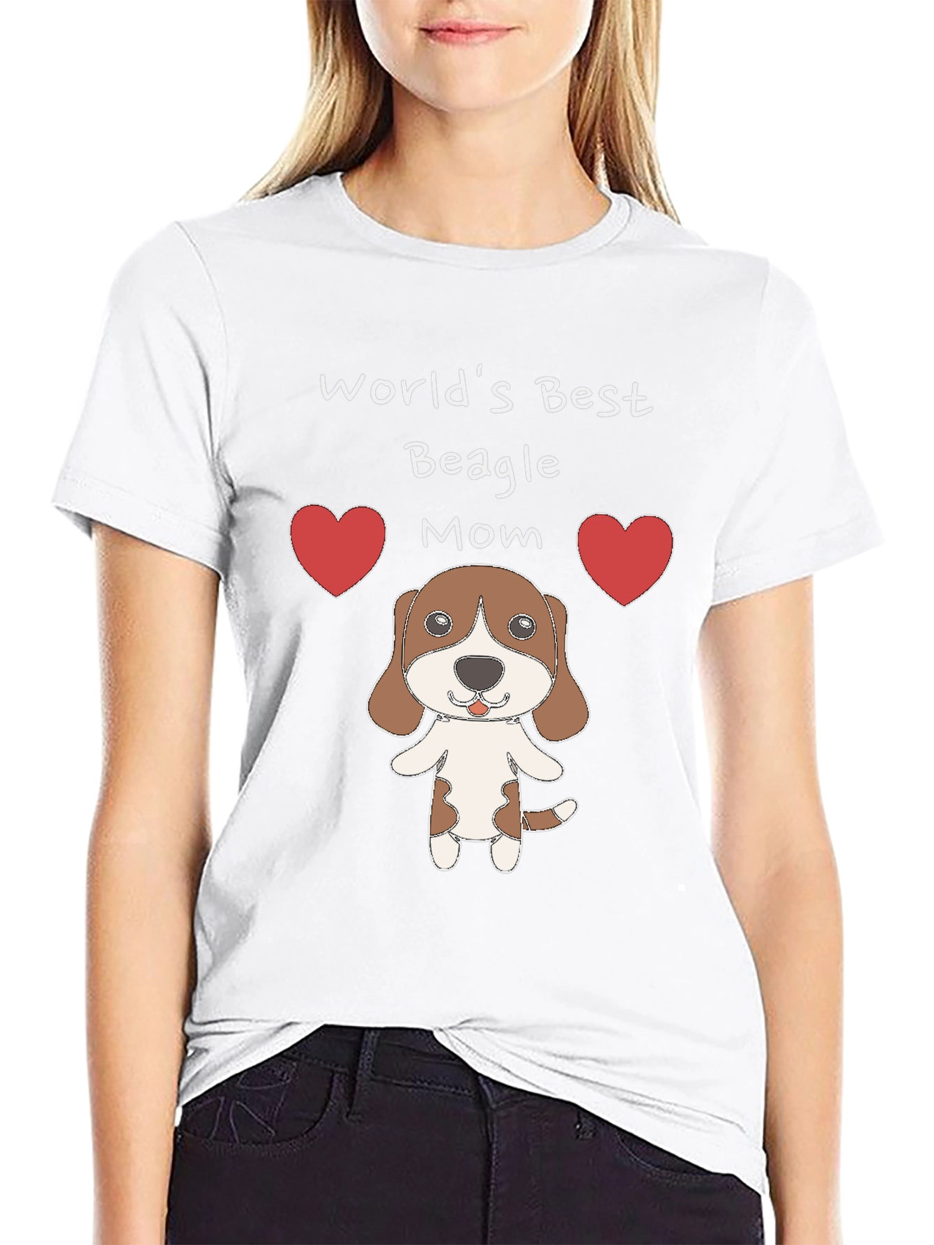 Worlds Best Beagle Mom T-Shirt
