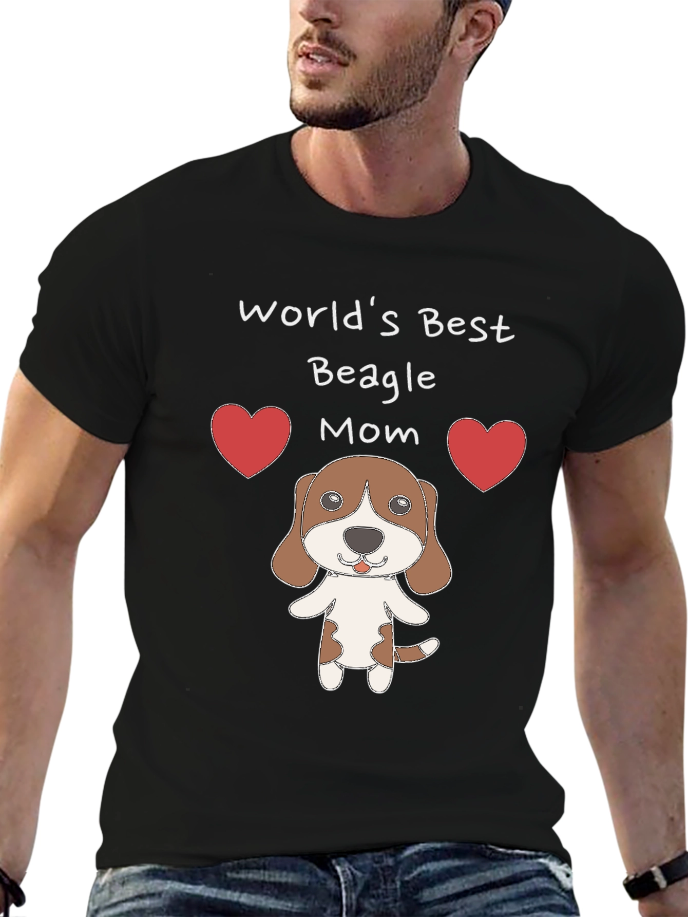 Worlds Best Beagle Mom T-Shirt
