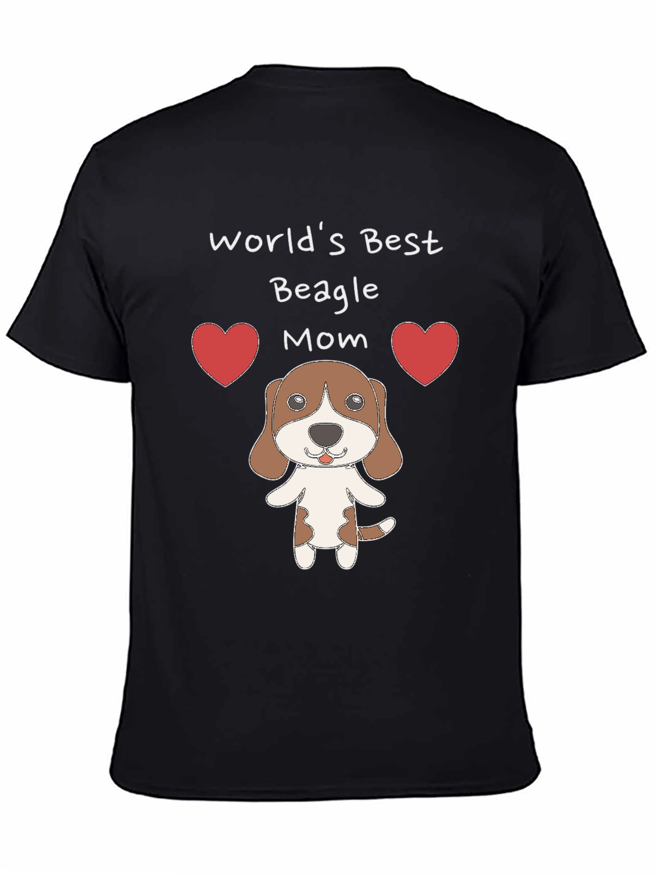 Worlds Best Beagle Mom T-Shirt