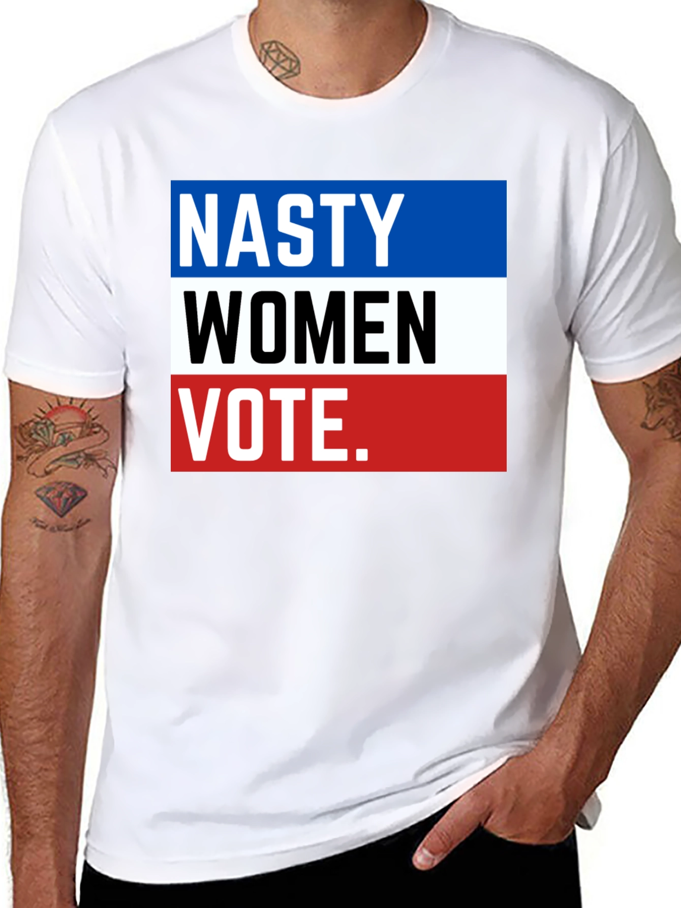 Nasty Women Vote T-Shirt - Political Statement Tee