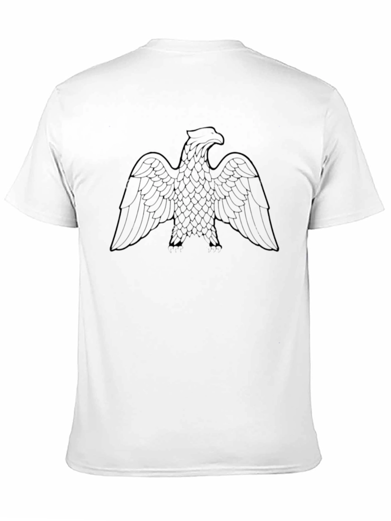 Black Eagle Graphic Tee - Casual Comfort