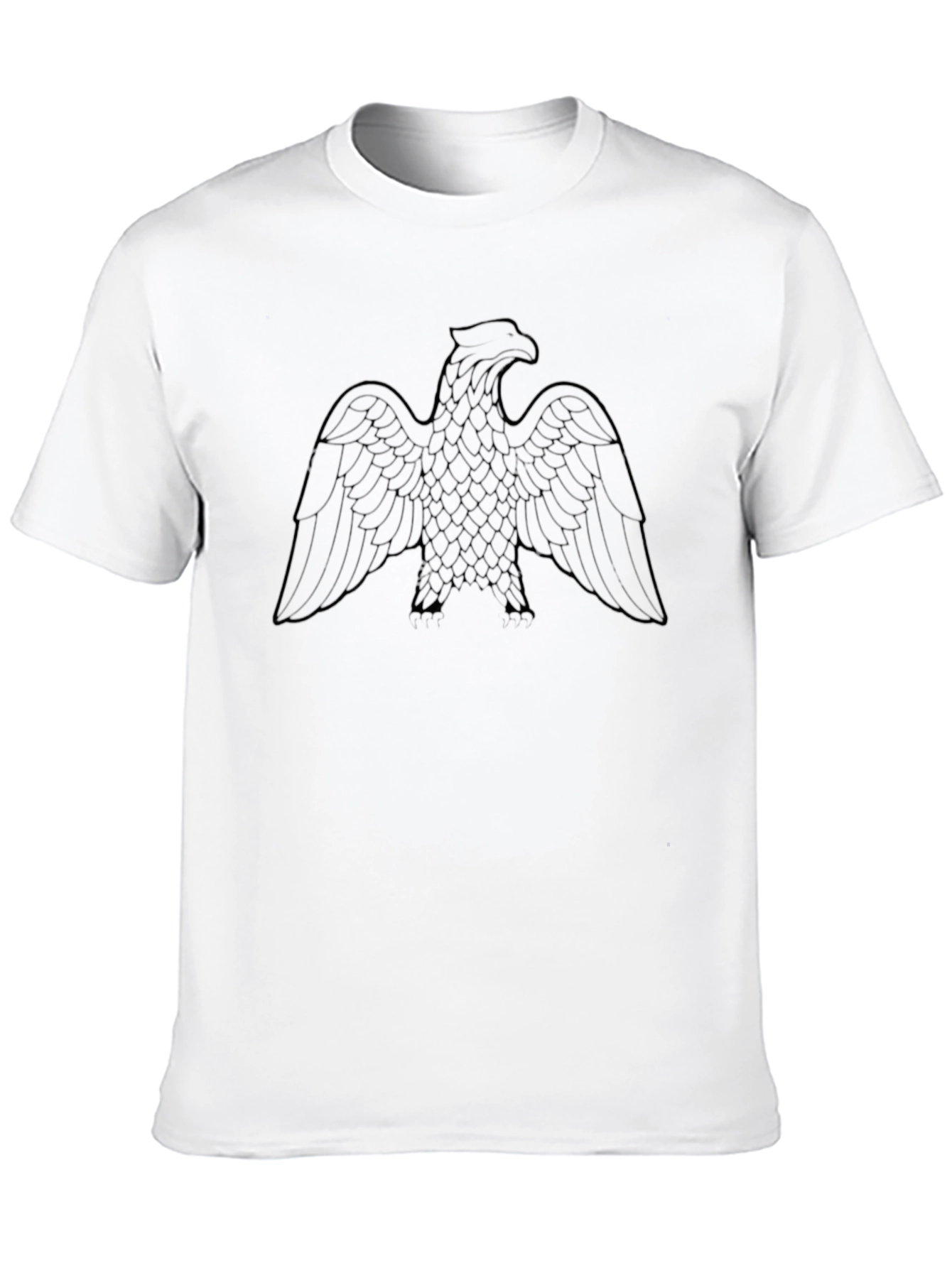 Black Eagle Graphic Tee - Casual Comfort